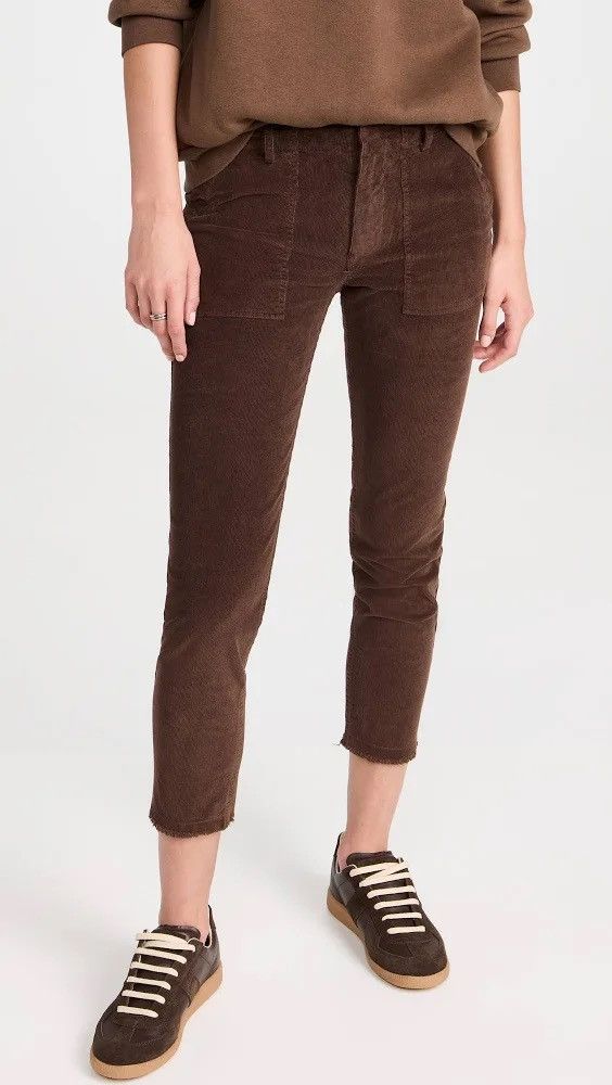 Nili Lotan Fine Wale Corduroy Jenna Pant Size 32" / US 10 / IT 46 - 1 Thumbnail