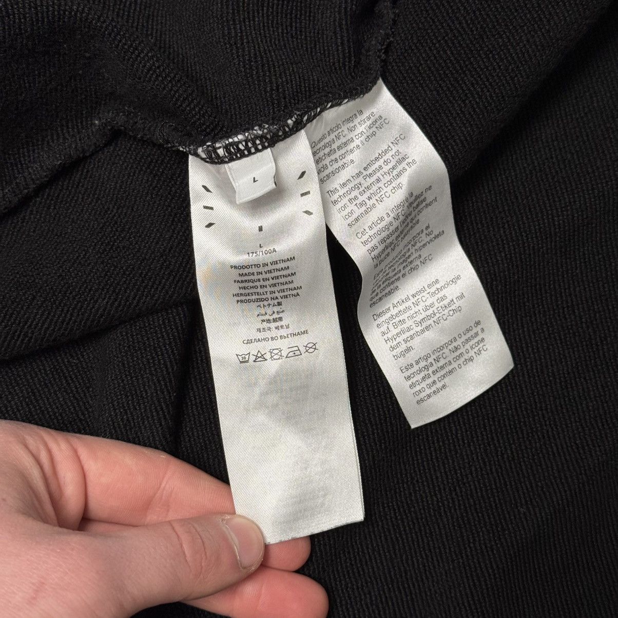 Alexander McQueen Alexander McQueen Black Relaxed Zip Hoodie Size US L / EU 52-54 / 3 - 8 Thumbnail