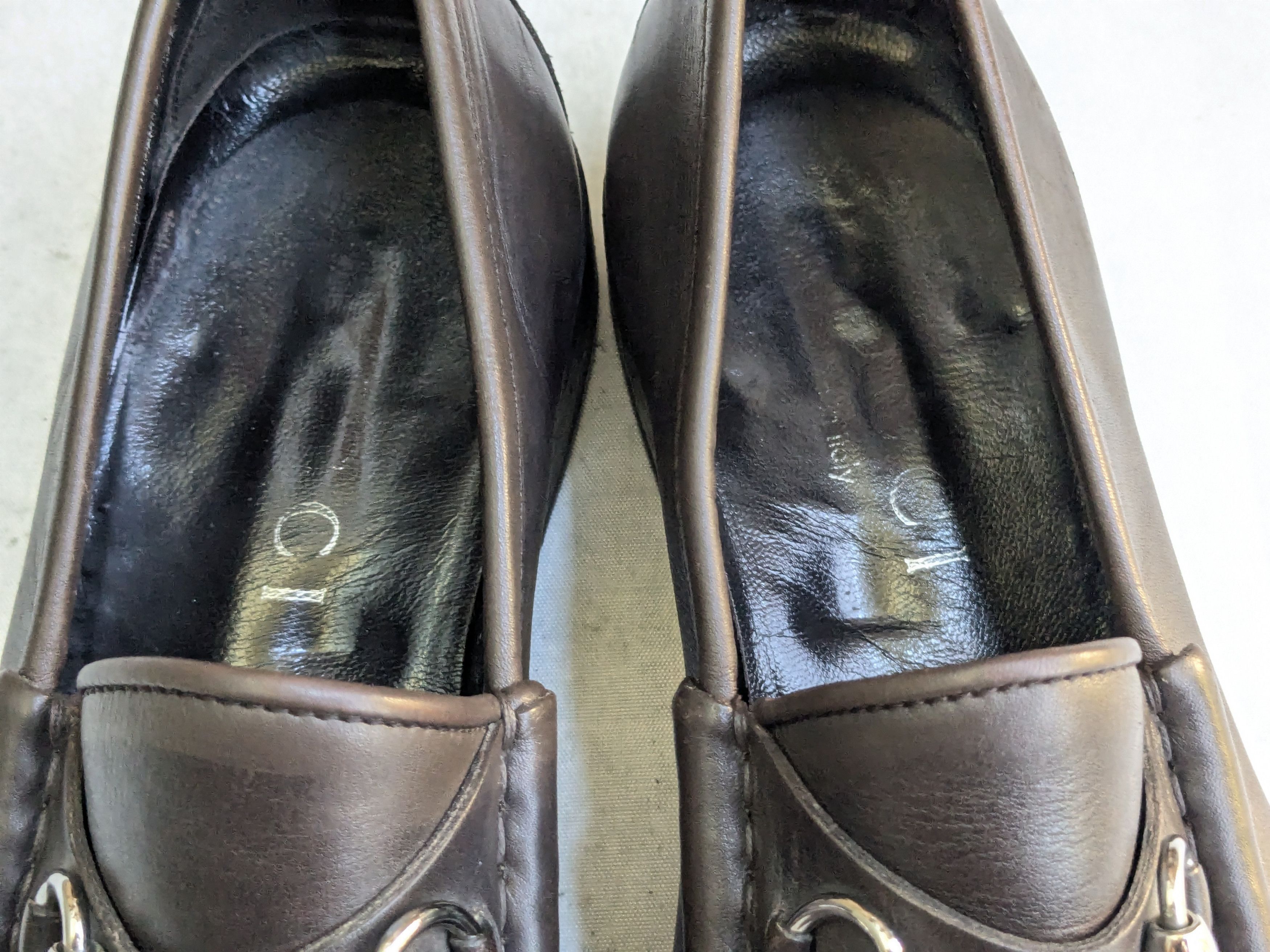 Gucci Gucci Horsebit Loafers Brown 8.5 D Leather Slip Ons Size US 8.5 / EU 41-42 - 2 Thumbnail