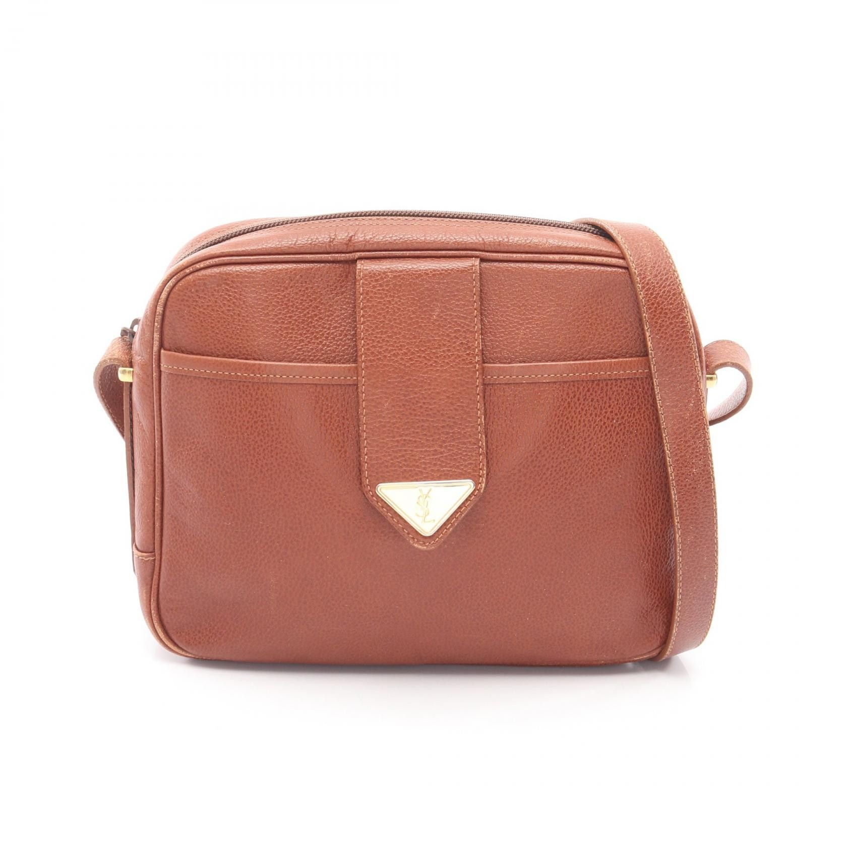 Yves Saint Laurent Yves Saint Laurent Saint Laurent Paris Leather Shoulder Bag Leather Shoulder Bag DUTY FREE for USA Size ONE SIZE - 1 Thumbnail