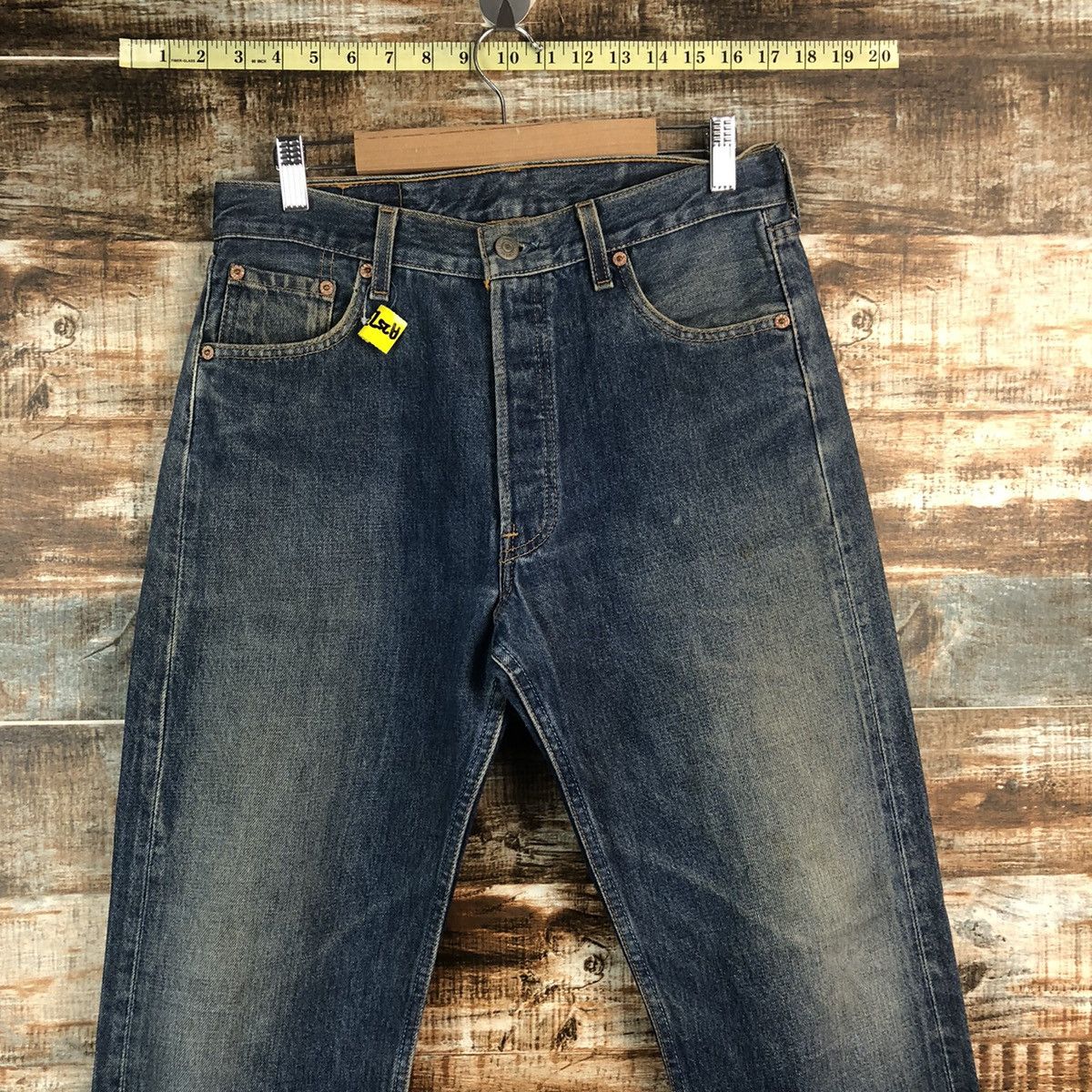 Levi's Levis vintage Blue Denim jeans Pants #A2573 Size US 30 / EU 46 - 4 Thumbnail
