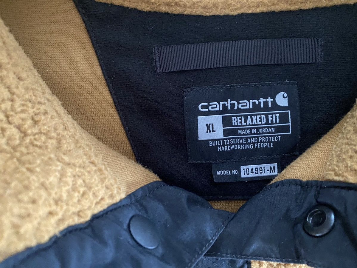 Carhartt × Vintage 3quarter snap Fleece Xl Size US XL / EU 56 / 4 - 4 Thumbnail