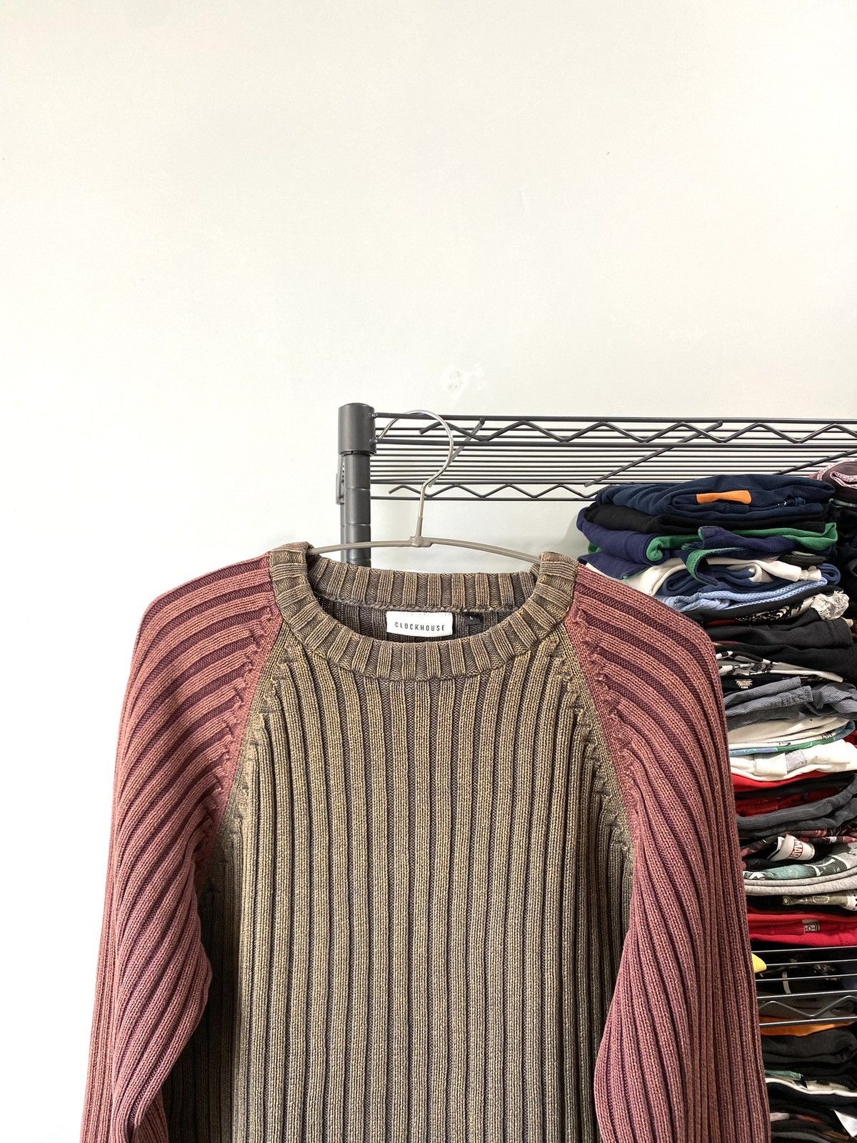 Vintage Y2K Vintage Striped Diesel Style Japanese Knit Sweater Size US L / EU 52-54 / 3 - 2 Thumbnail