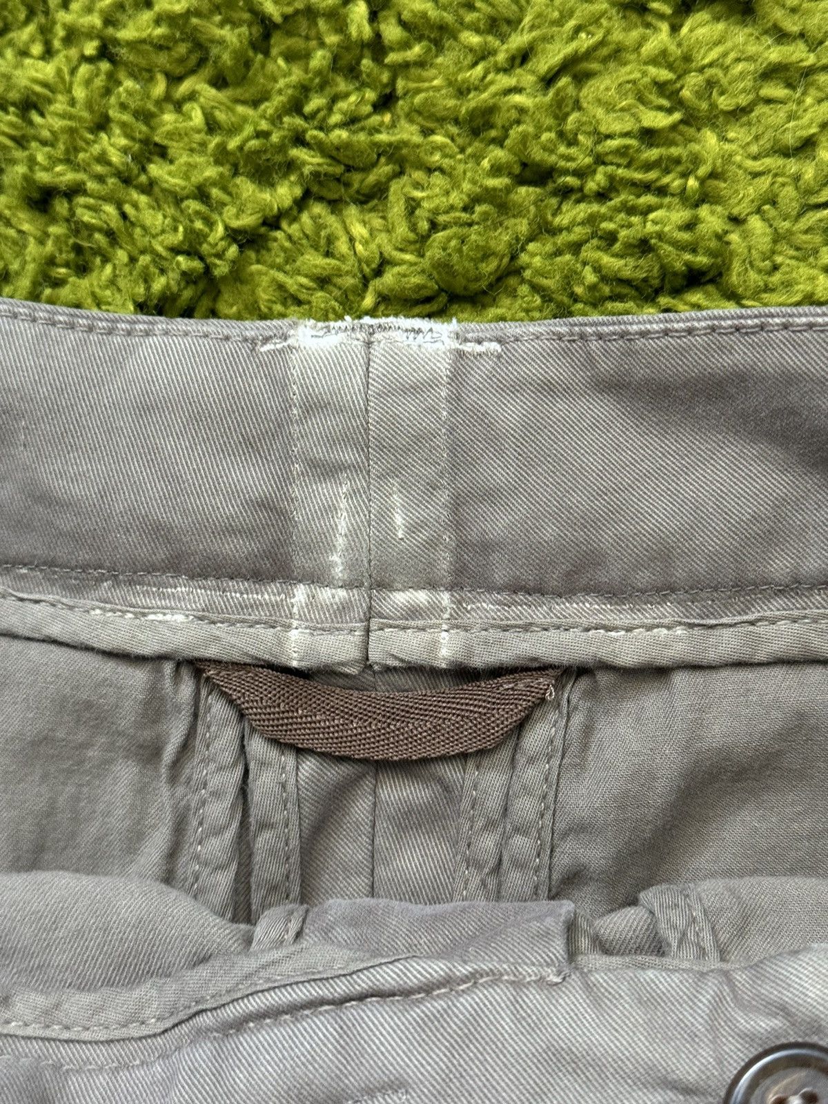 Brunello Cucinelli × Designer Brunello Cucinelli khaki cotton pants Size 26" / US 2 / IT 38 - 7 Thumbnail