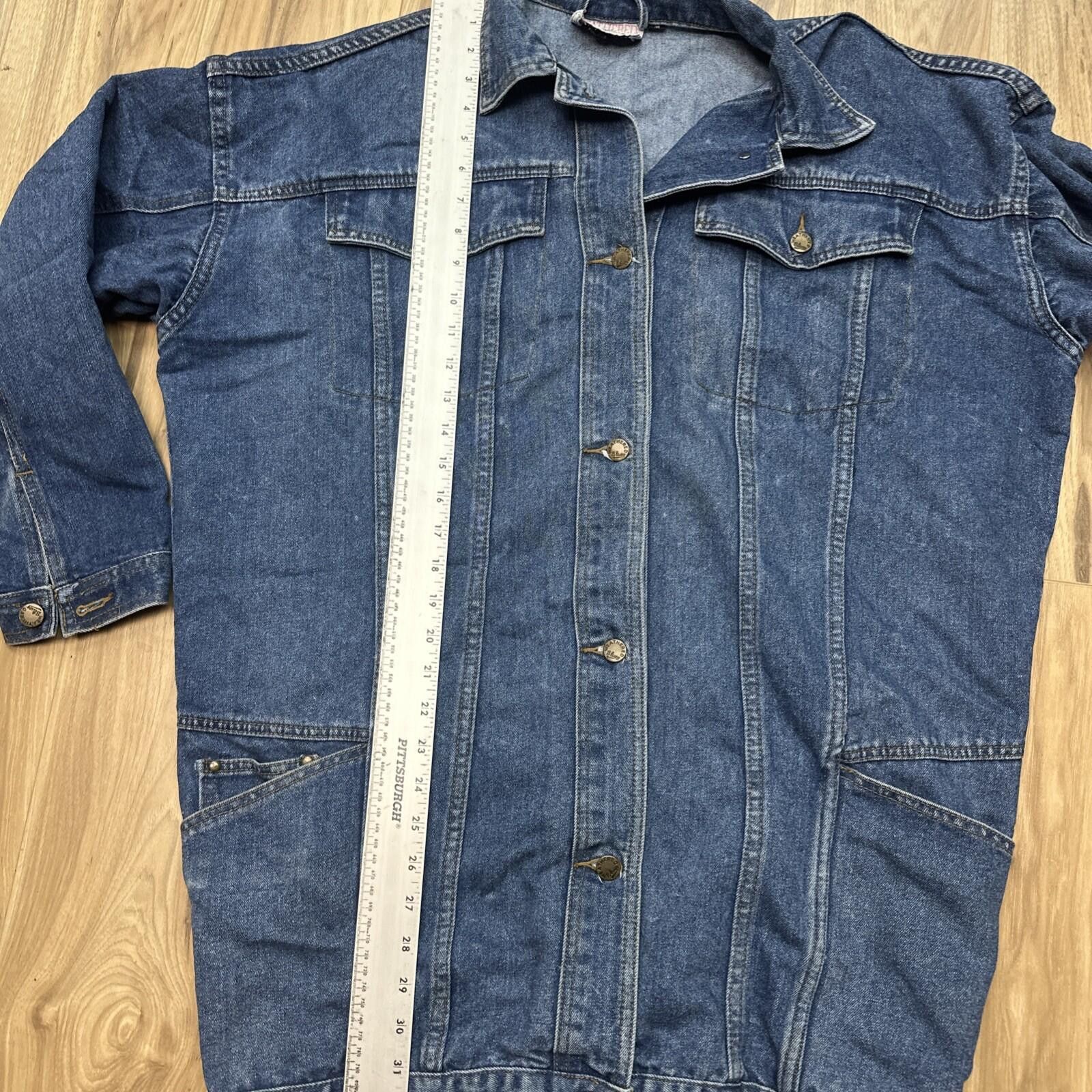 Other Vintage 90s Weather Blue Denim Medium Jacket Size US M / EU 48-50 / 2 - 6 Thumbnail