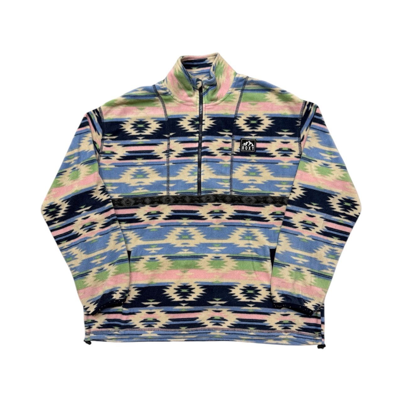Native Roxy Native Halfzipper Fleece Sweatshirt Size US L / EU 52-54 / 3 - 1 Thumbnail