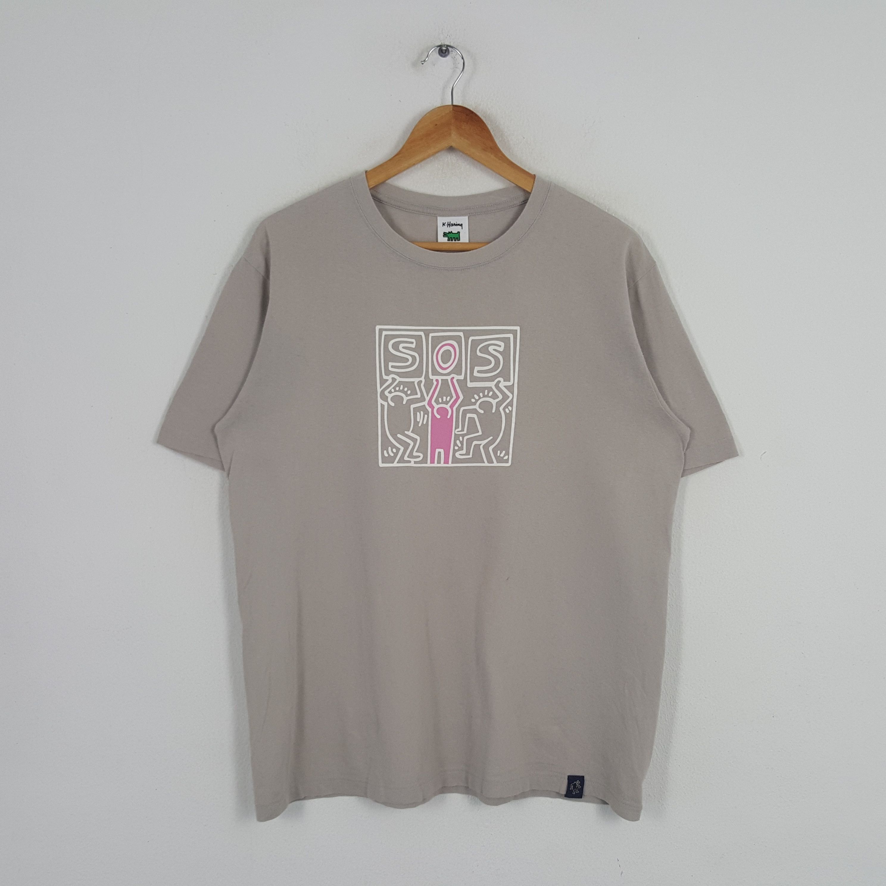 Japanese Brand × Keith Haring × Vintage Vintage Keith Haring American Artists Tshirt Size US L / EU 52-54 / 3 - 1 Thumbnail