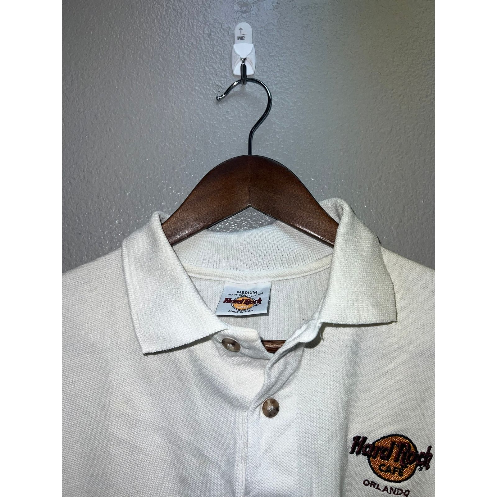 Hard Rock Cafe Womens Hard Rock Cafe Polo Shirt Short Sleeve Crop Top M Size M / US 6-8 / IT 42-44 - 5 Thumbnail