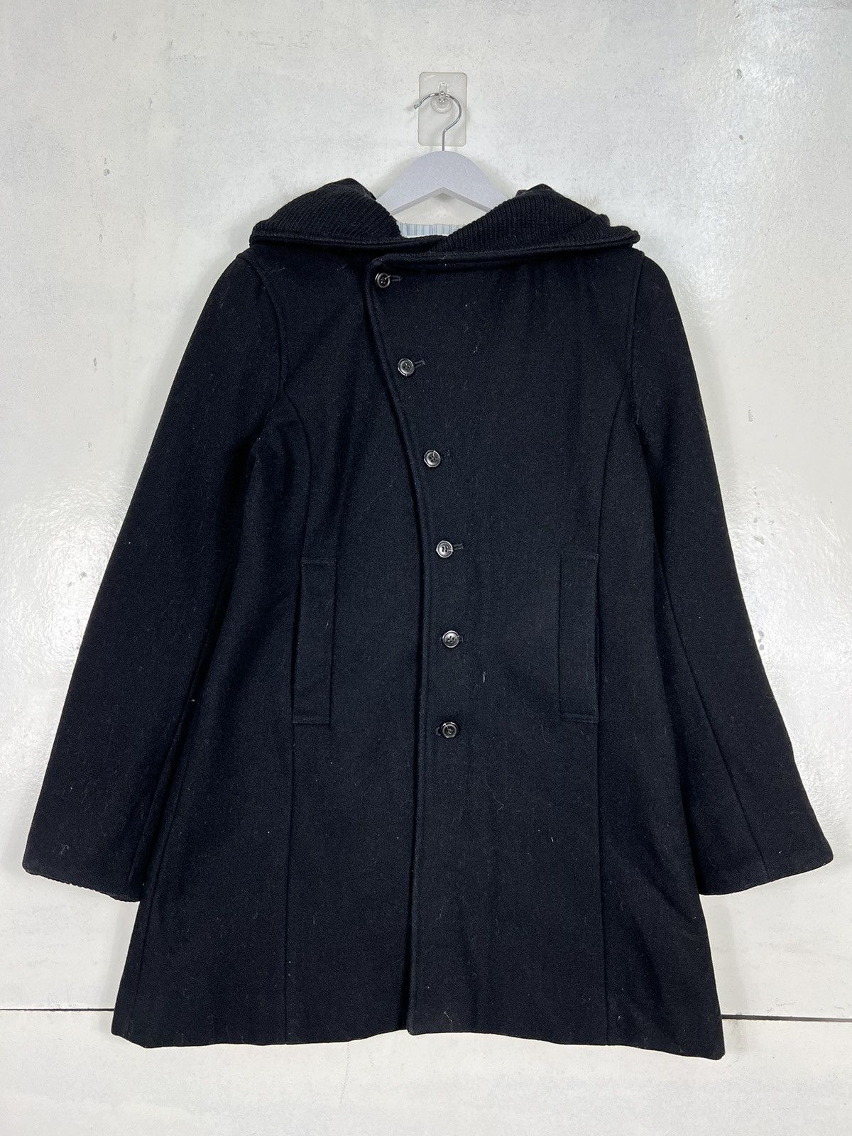 Issey Miyake 🔥 IS SUNAO KUWAHARA WOOL HOODIES COAT JACKET Size US M / EU 48-50 / 2 - 1 Thumbnail