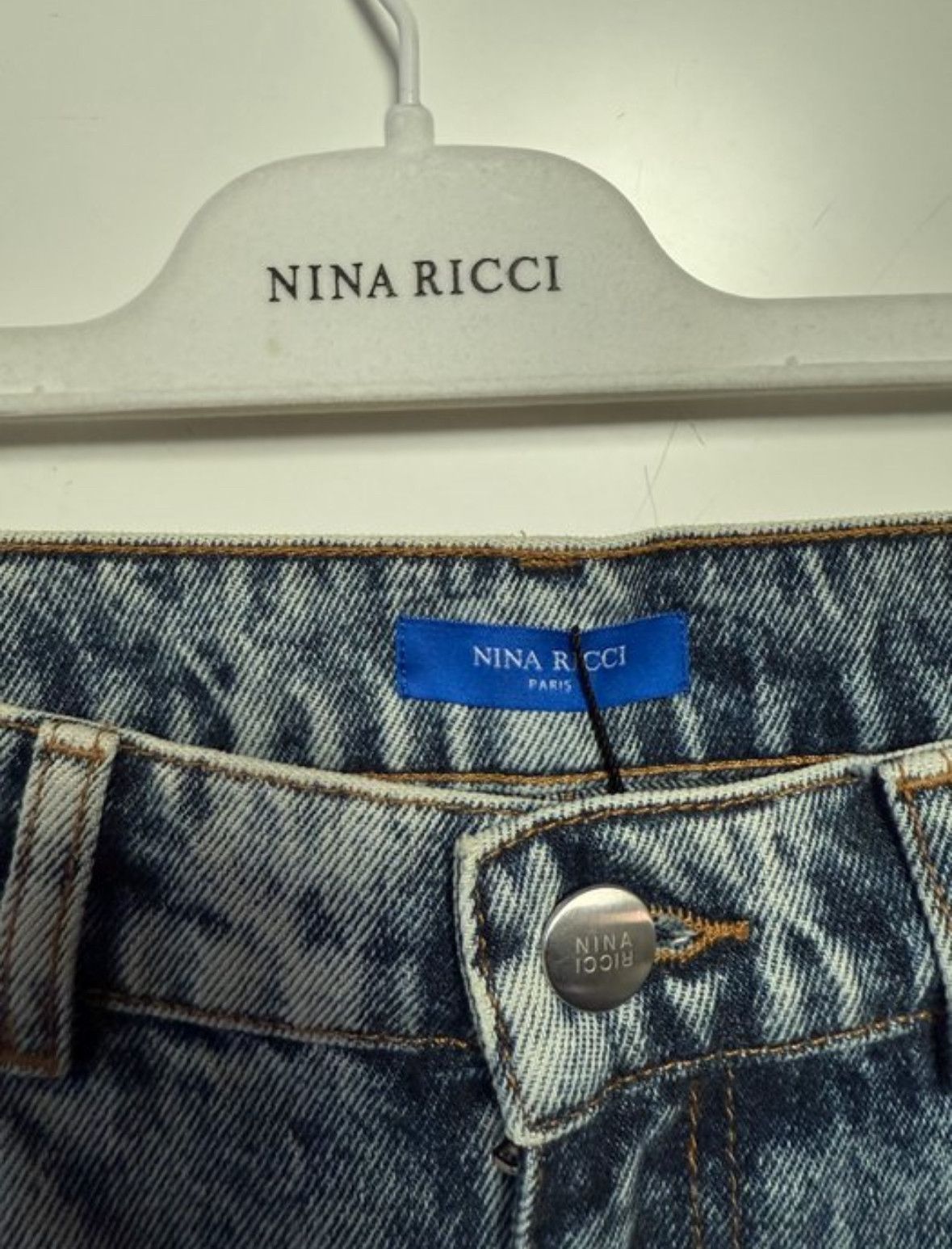 Nina Ricci Straight jeans Size 38" / US 16 / IT 52 - 3 Thumbnail