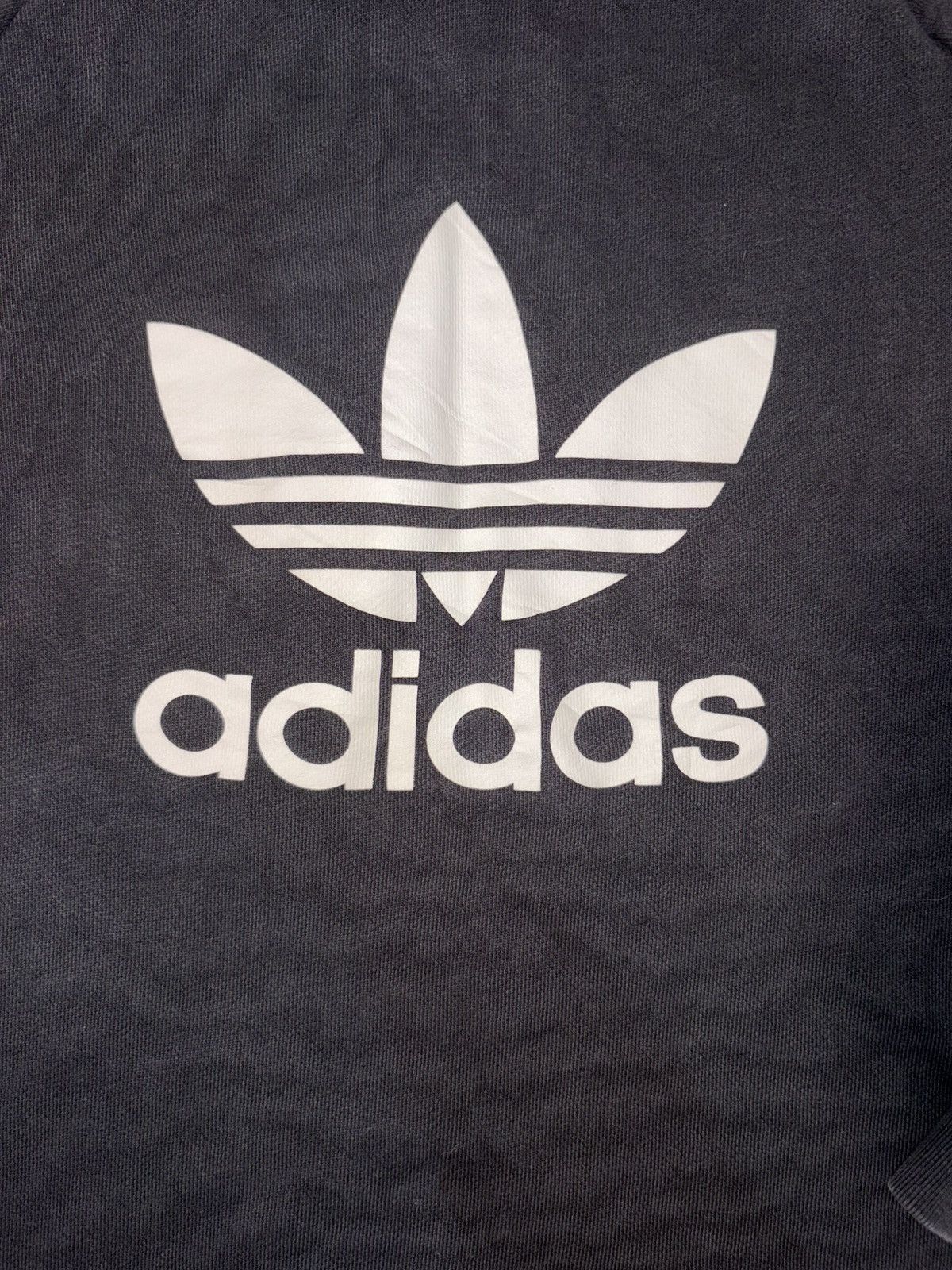 Adidas VTG x Adidas x Faded Unisex Trefoil Logo Sweatshirt Size US XXL / EU 58 / 5 - 4 Thumbnail
