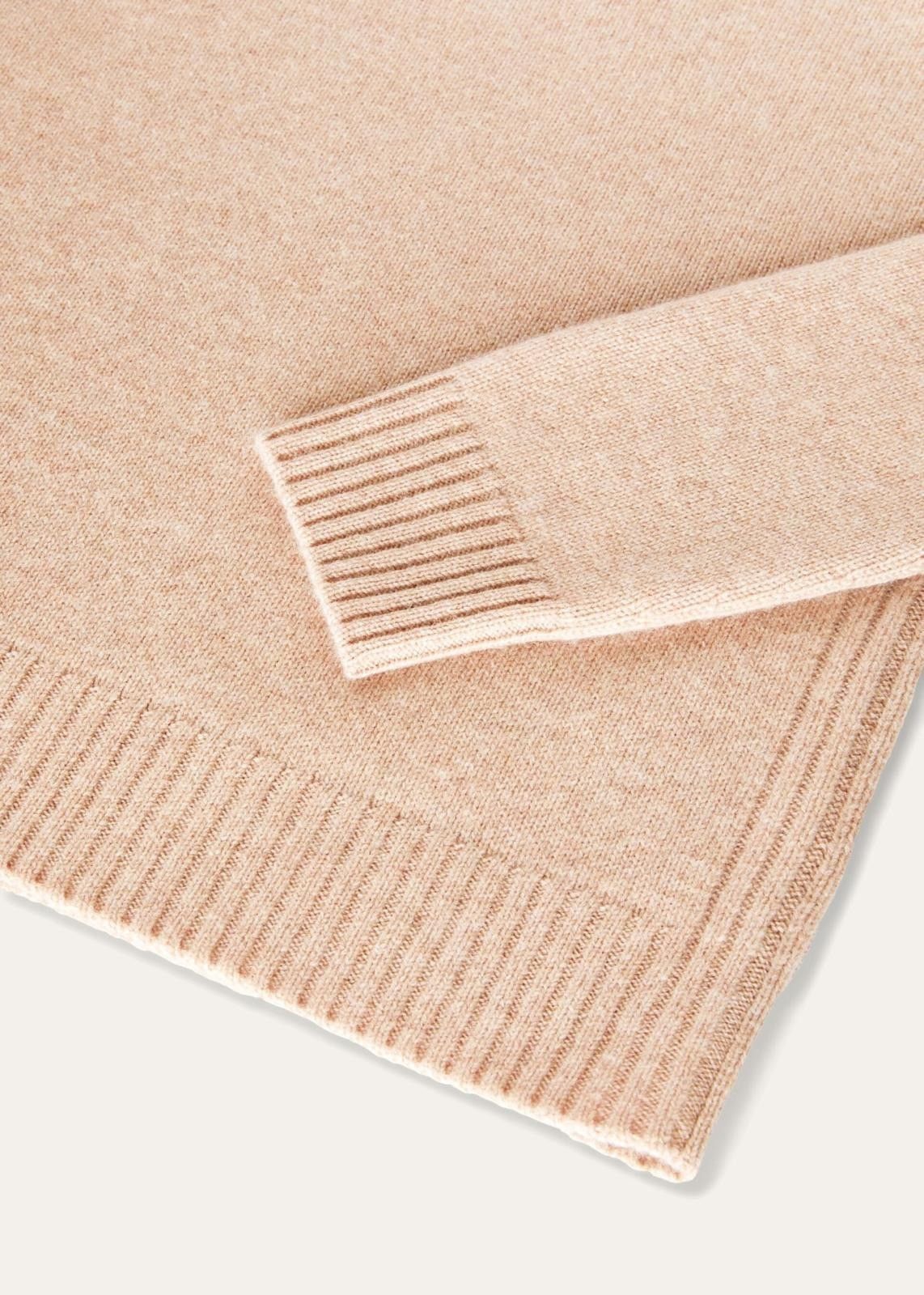 Loro Piana o1srvl11e0824 Parksville Turtleneck Sweater in Beige Size L / US 10 / IT 46 - 3 Thumbnail