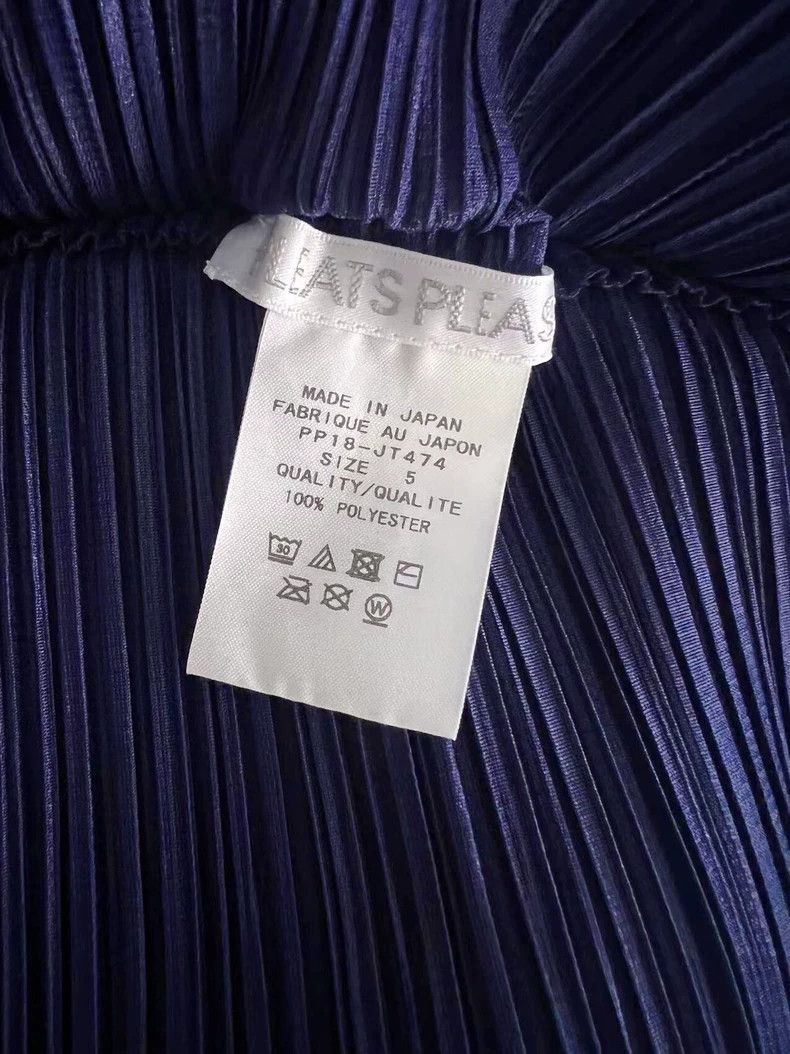 Issey Miyake Issey Miyake size:5 Navy blue irregular-shaped dress Size XS / US 0-2 / IT 36-38 - 6 Thumbnail