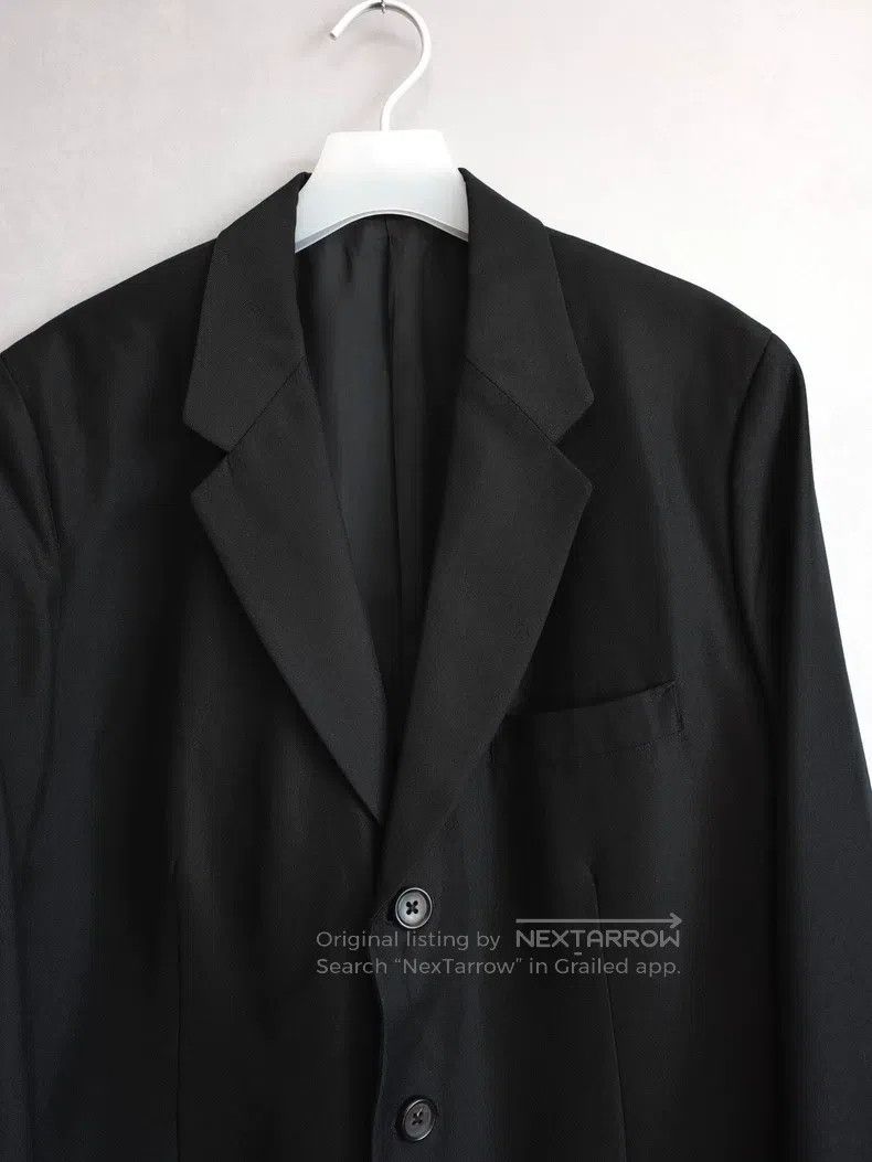 Yohji Yamamoto Yohji Yamamoto Mixed Fiber Shiny Suit Size US M / EU 48-50 / 2 - 5 Thumbnail