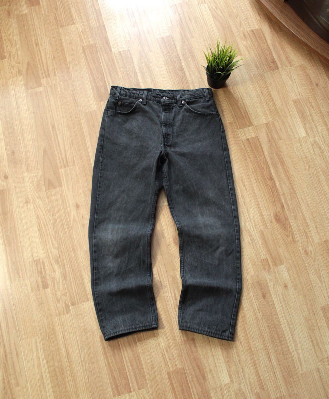 Levi's × Levi's Vintage Clothing × Vintage 🔥 90s LEVIS 505 Black 34x30 Denim Pants Jeans Regular Fit Size US 34 / EU 50 - 5 Thumbnail