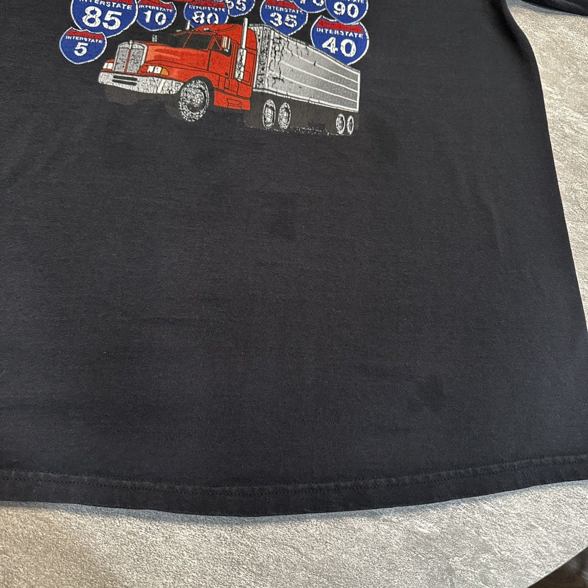 Vintage Vintage 90s Big Rig Truckers Road Map Bible Shirt Interstate Size US XL / EU 56 / 4 - 3 Thumbnail