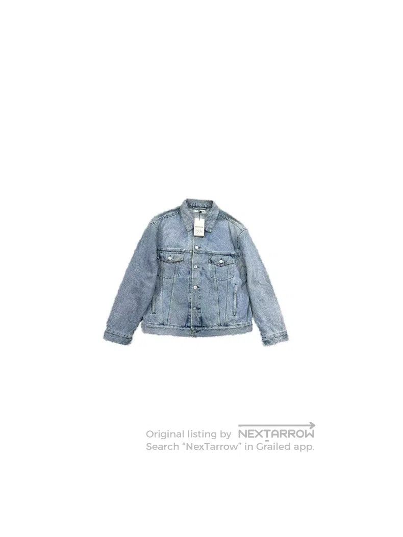 Balenciaga Balenciaga Studded Denim Jacket Size XS / US 0-2 / IT 36-38 - 6 Thumbnail