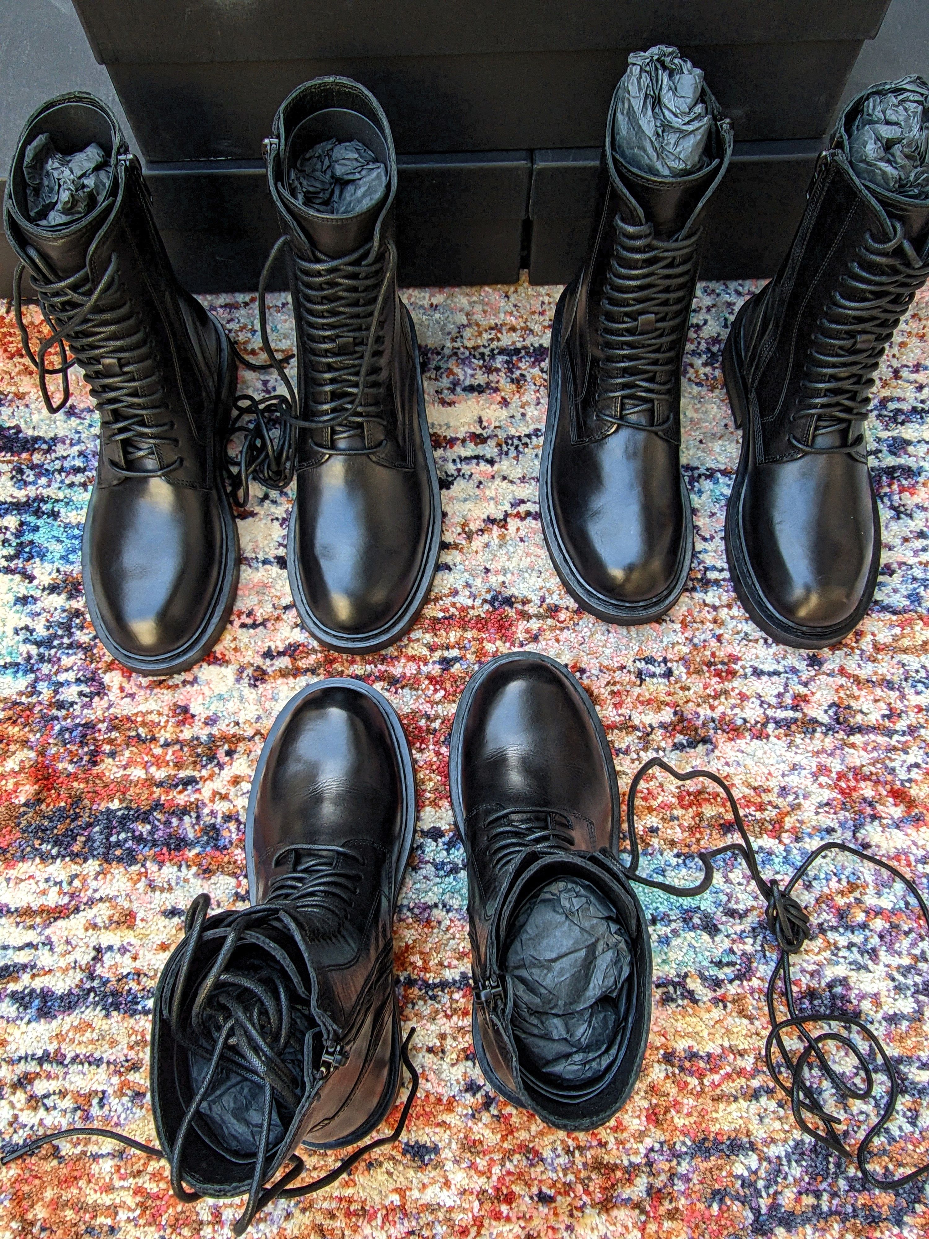 Ann Demeulemeester Ann Demeulemeester leather boots Size US 5 / IT 35 - 2 Thumbnail