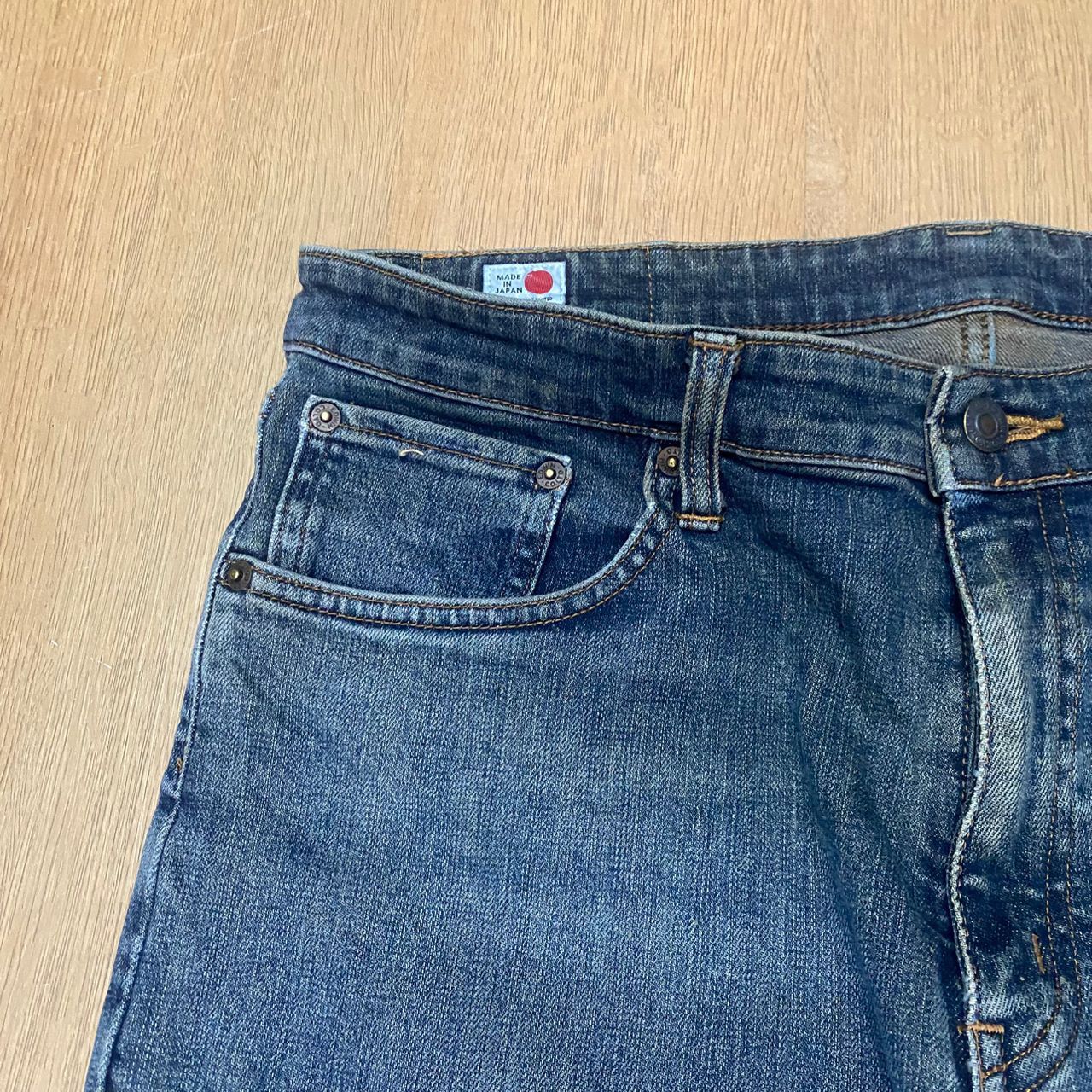 Edwin Vintage Edwin 503 Distressed Denim Made in Japan Size US 34 / EU 50 - 13 Thumbnail