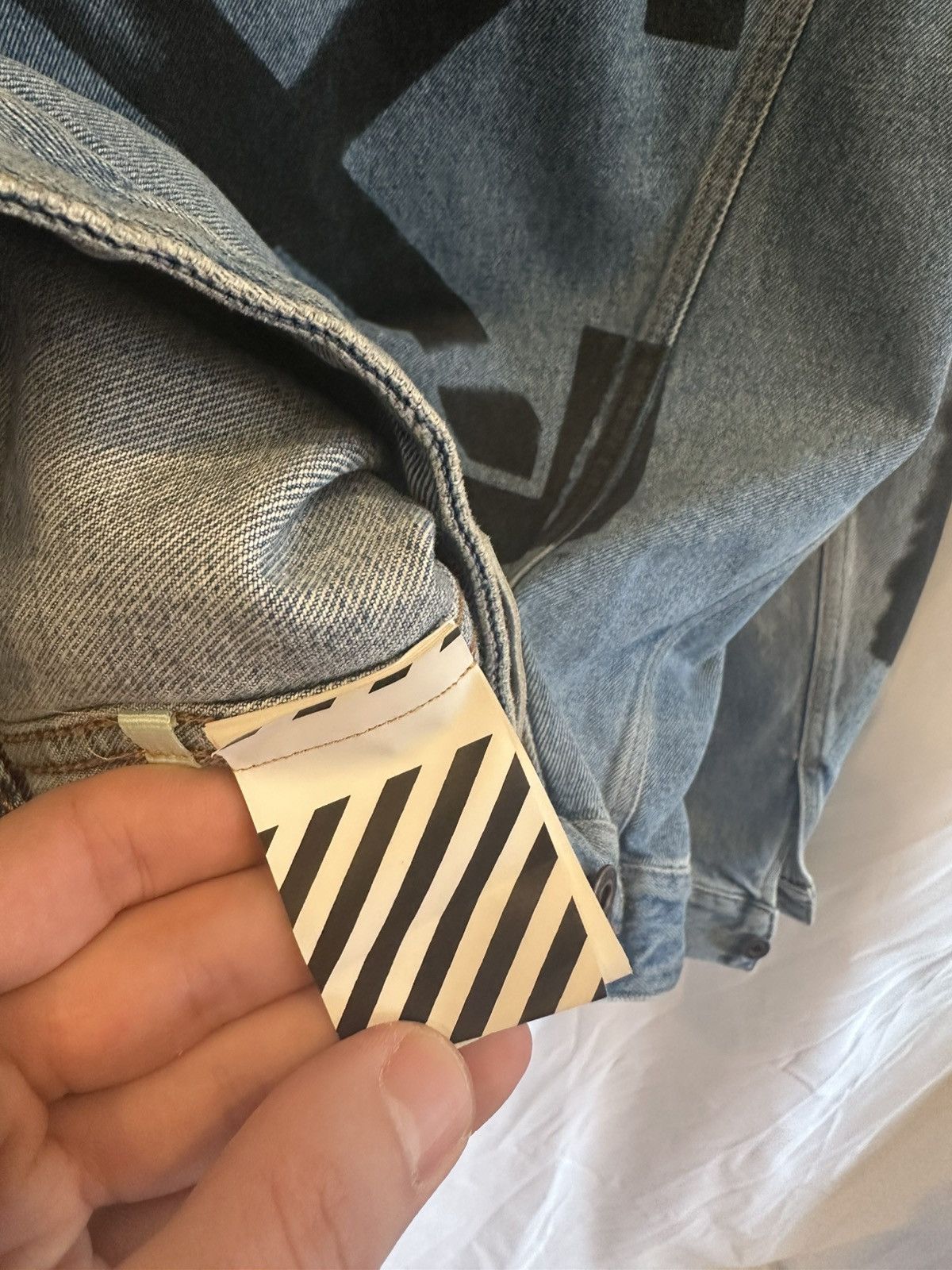 Off-White Off-White Denim Jacket Size US L / EU 52-54 / 3 - 15 Thumbnail