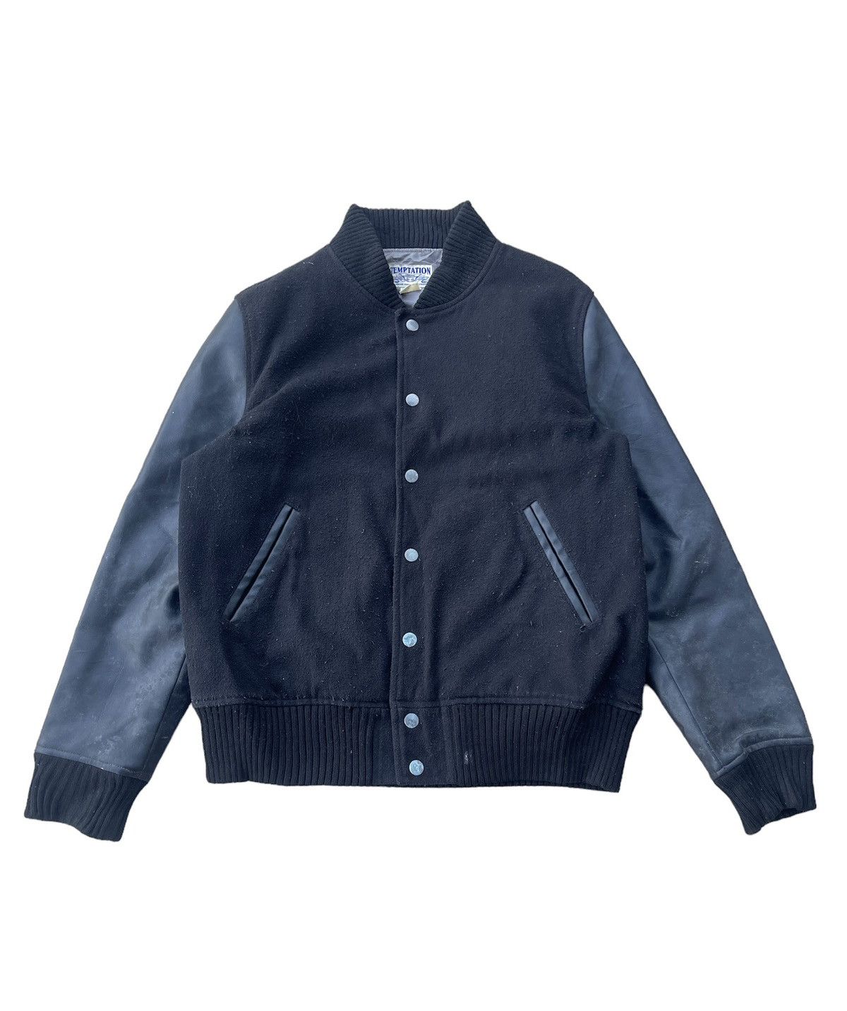 Japanese Brand VINTAGE TEMPTATION VARSITY JACKET Size US M / EU 48-50 / 2 - 1 Thumbnail