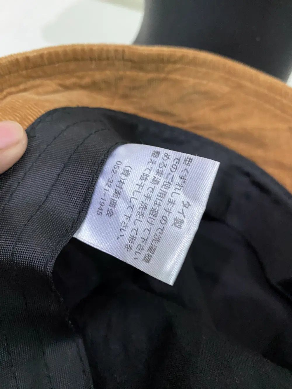 Japanese Brand Japanese Brand Corduroy Plain Bucket Hat Size ONE SIZE - 6 Thumbnail
