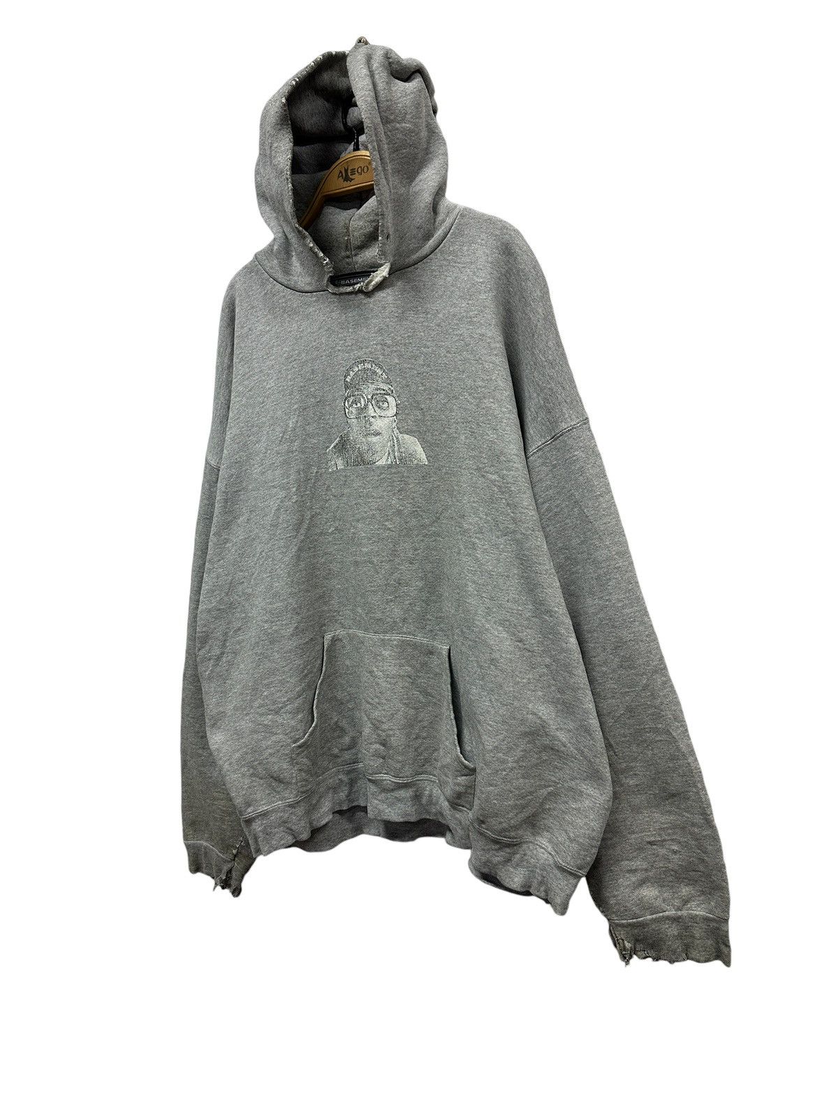 The Basement 💥Thrashed Vintage Basement Spike Lee Hoodie Size US XL / EU 56 / 4 - 3 Thumbnail