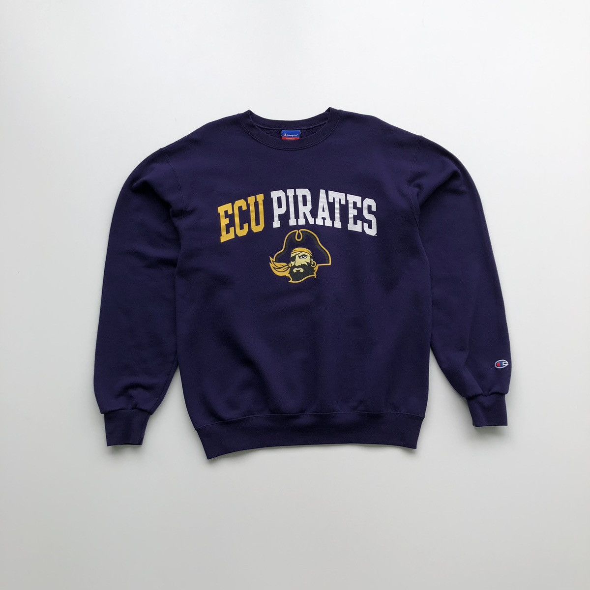Champion × Vintage Champion ECU East Carolina Pirates 00’s Vintage Sweatshirt Size US M / EU 48-50 / 2 - 1 Thumbnail