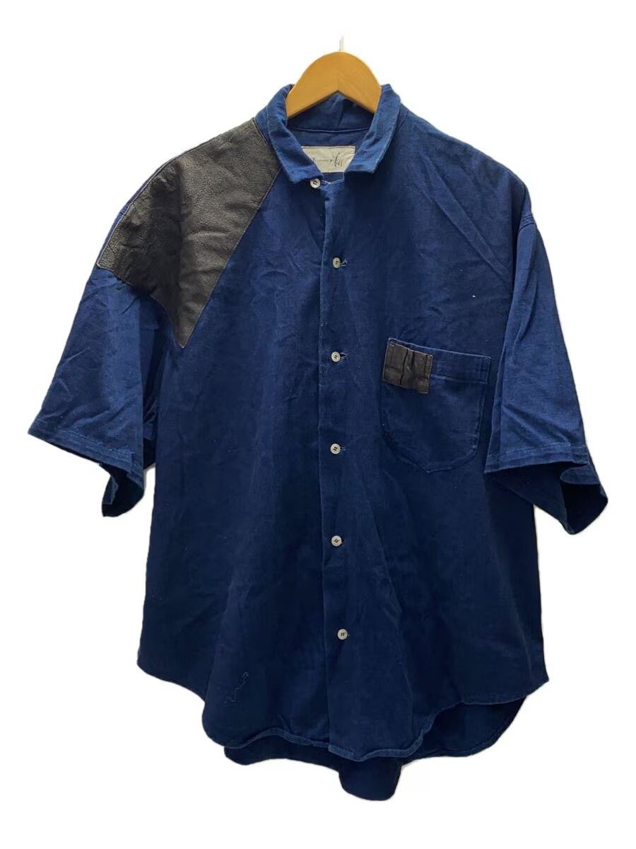 Y's × Yohji Yamamoto Reconstructed Patchwork Short Sleeve Button Shirt Size US XL / EU 56 / 4 - 1 Thumbnail