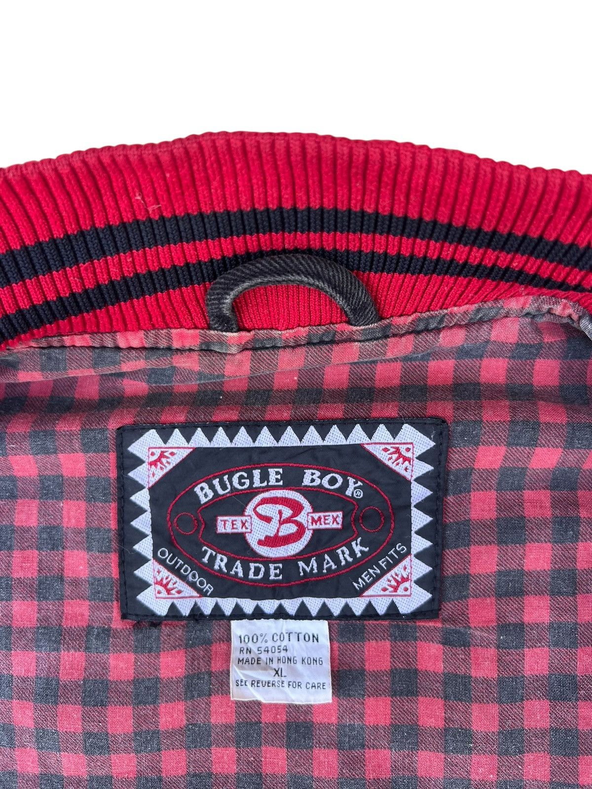 Bugle Boy 80s 90s Bugle Boy Four Play Patina Denim Jacket Bomber Size US XL / EU 56 / 4 - 13 Thumbnail