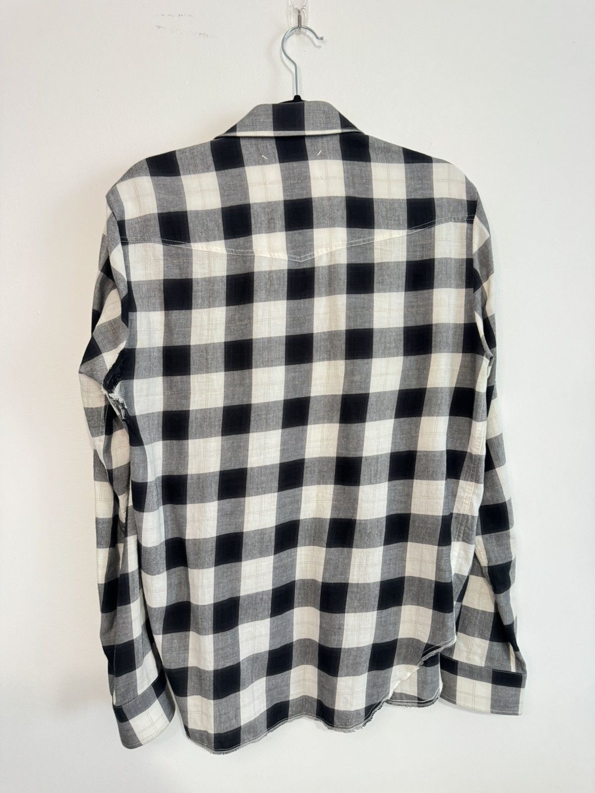 Maison Margiela Maison Margiela Western Snap Flannel Shirt SZ 39 / M Size US M / EU 48-50 / 2 - 3 Thumbnail