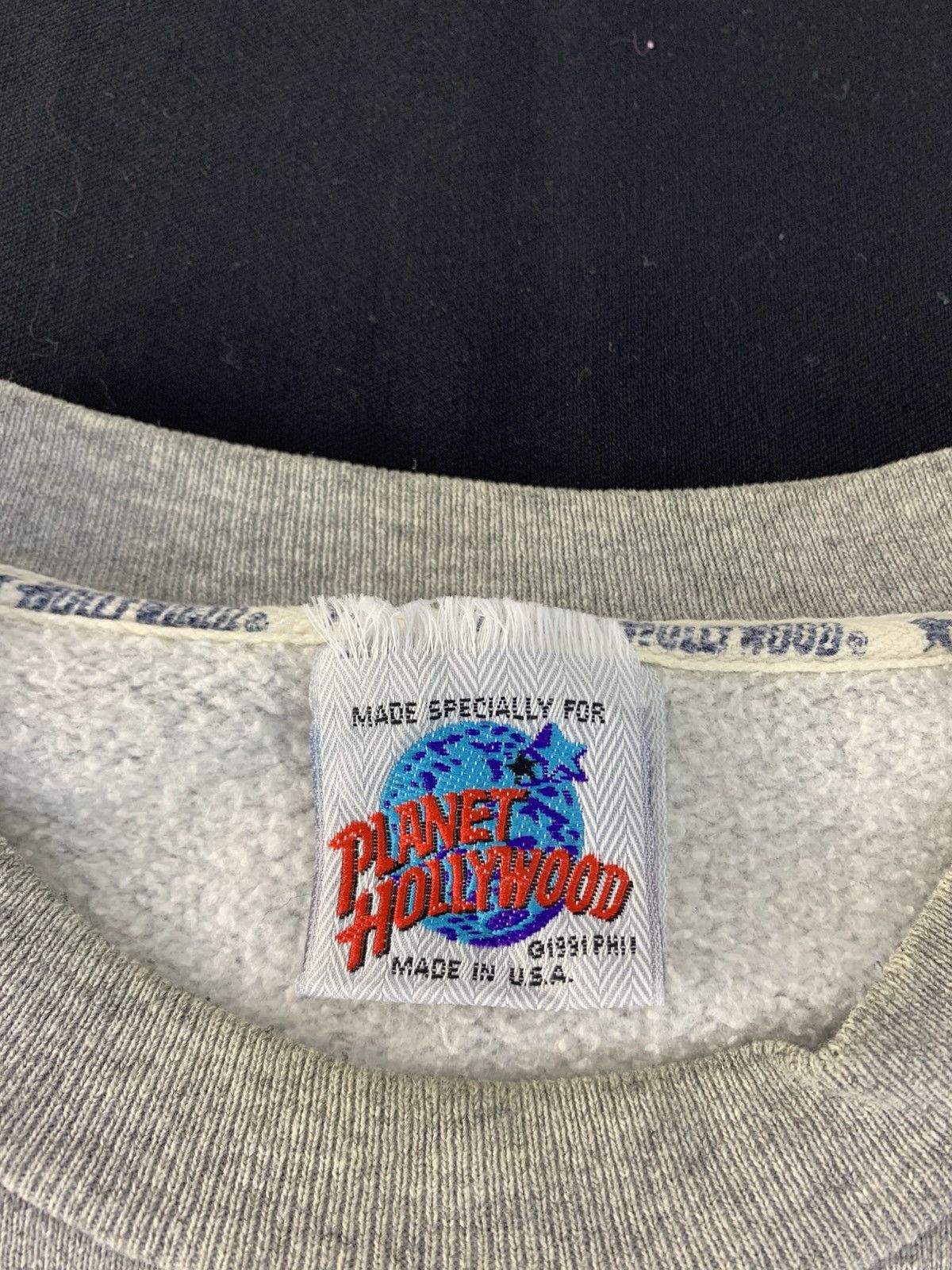Planet Hollywood Vintage 90s 1991 Planet Hollywood USA Big Logo Embroidery Size L / US 10 / IT 46 - 4 Thumbnail