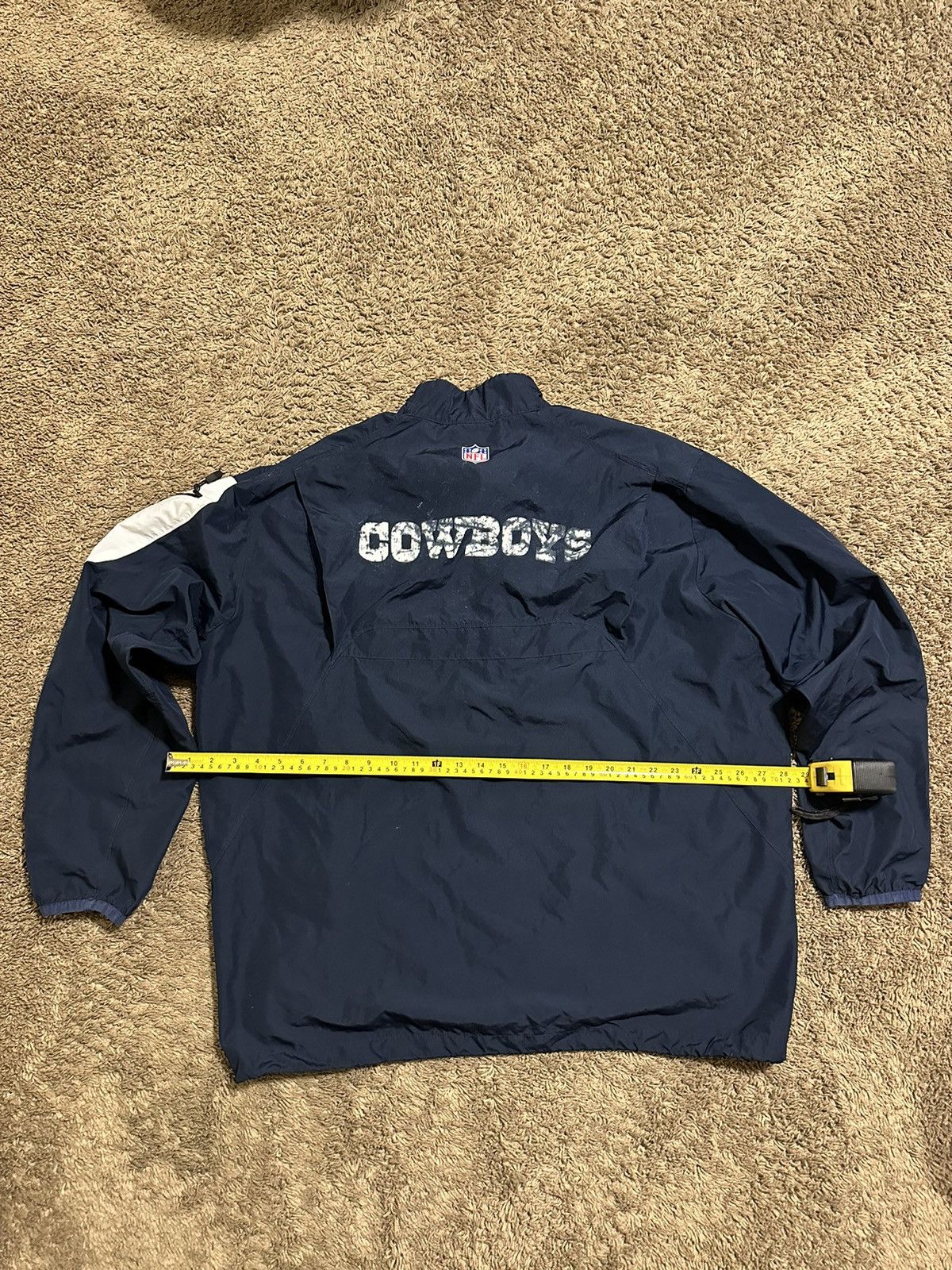 NFL × Nike × Vintage Vintage Nike NFL Dallas Cowboys windbreaker size XL Size US XL / EU 56 / 4 - 3 Thumbnail