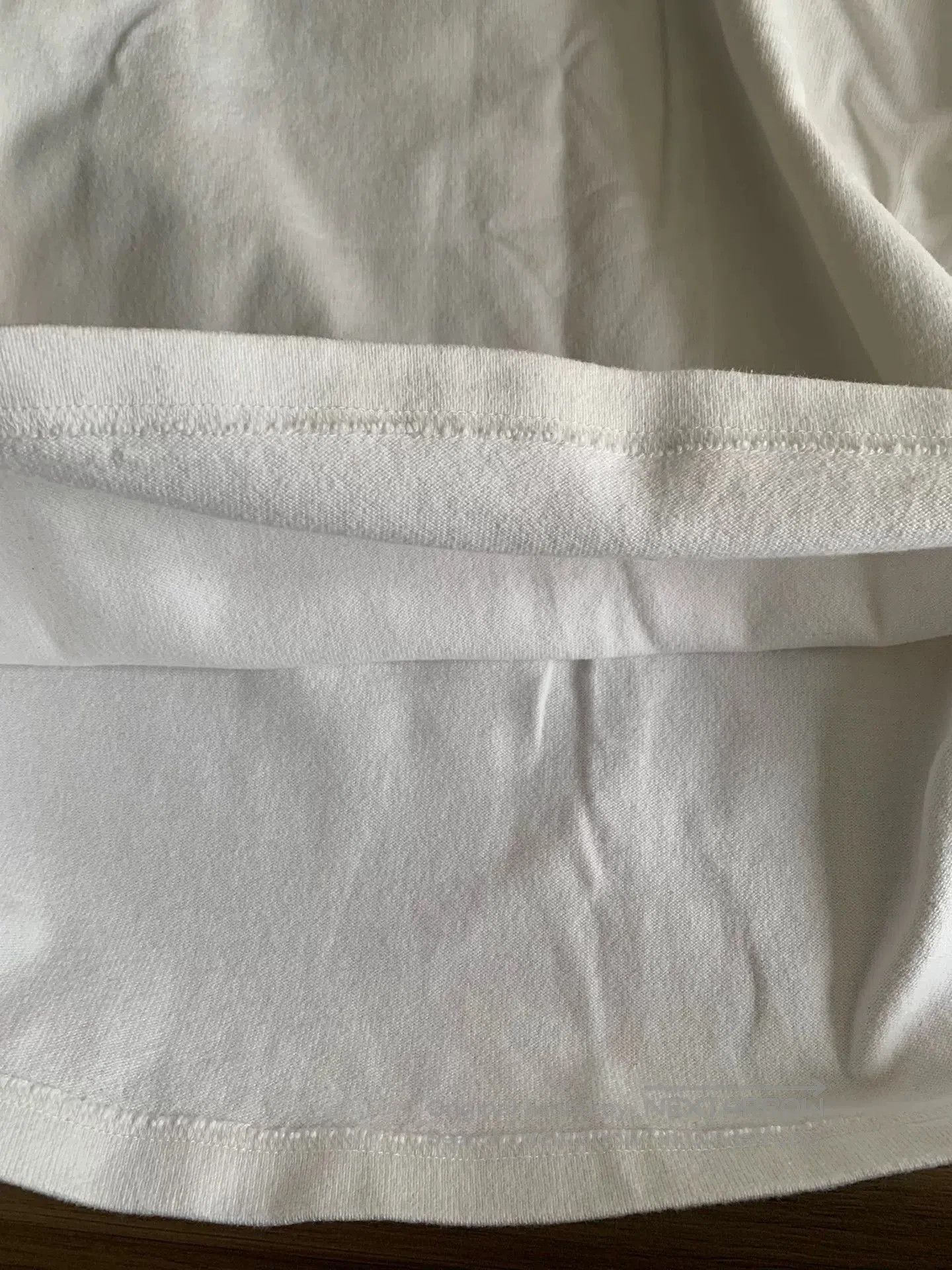 Iron Heart white long sleeve cotton crew neck t. Size US XXL / EU 58 / 5 - 7 Thumbnail