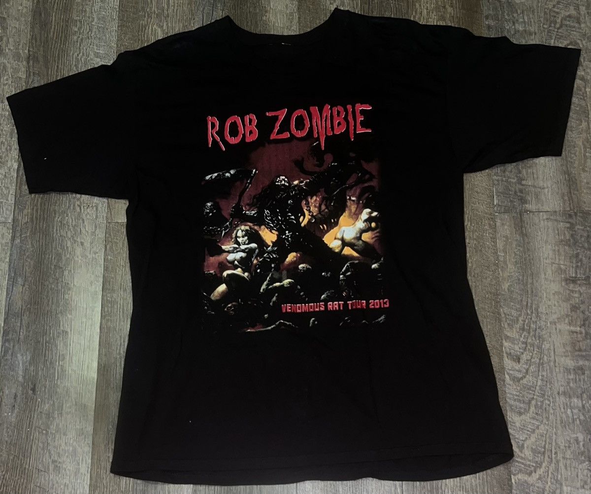 Other Rob Zombie Venomous Rat Tour Halloween Concert Shirt size L Size US L / EU 52-54 / 3 - 1 Thumbnail