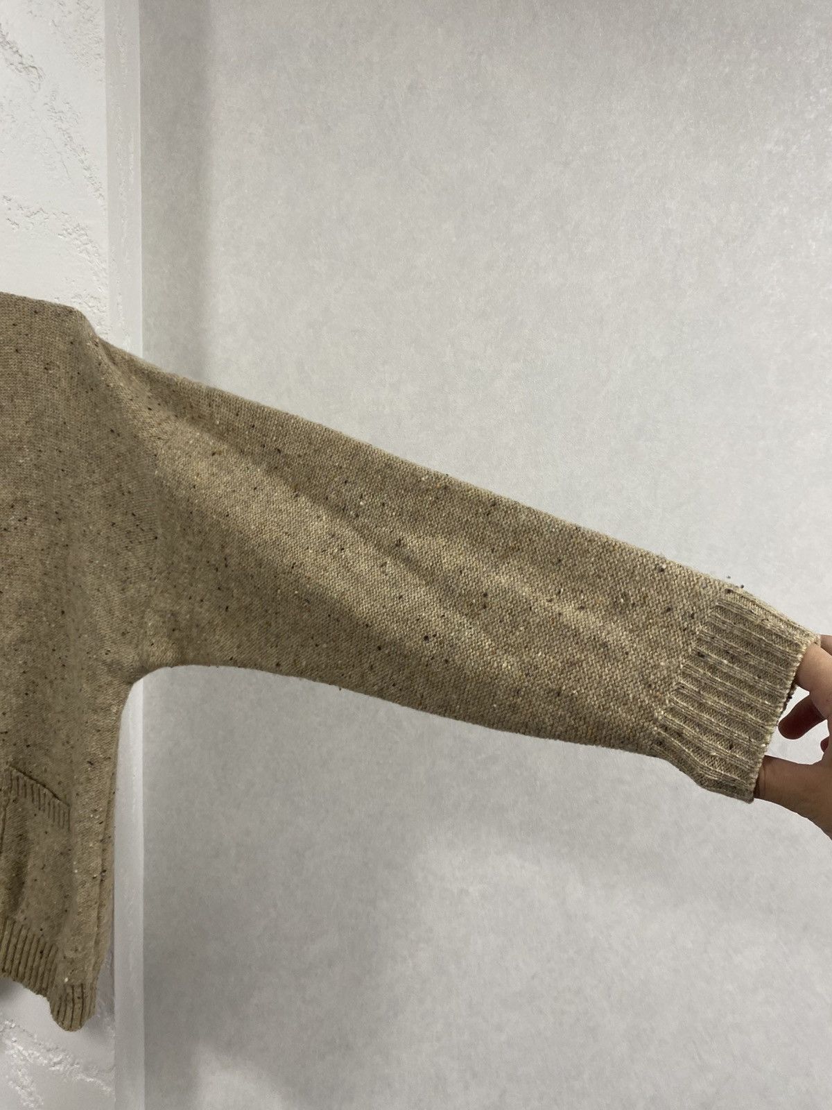 Burton Burtons Vintage Pure New Shetland Wool Oversized Cardigan M Size US M / EU 48-50 / 2 - 5 Thumbnail