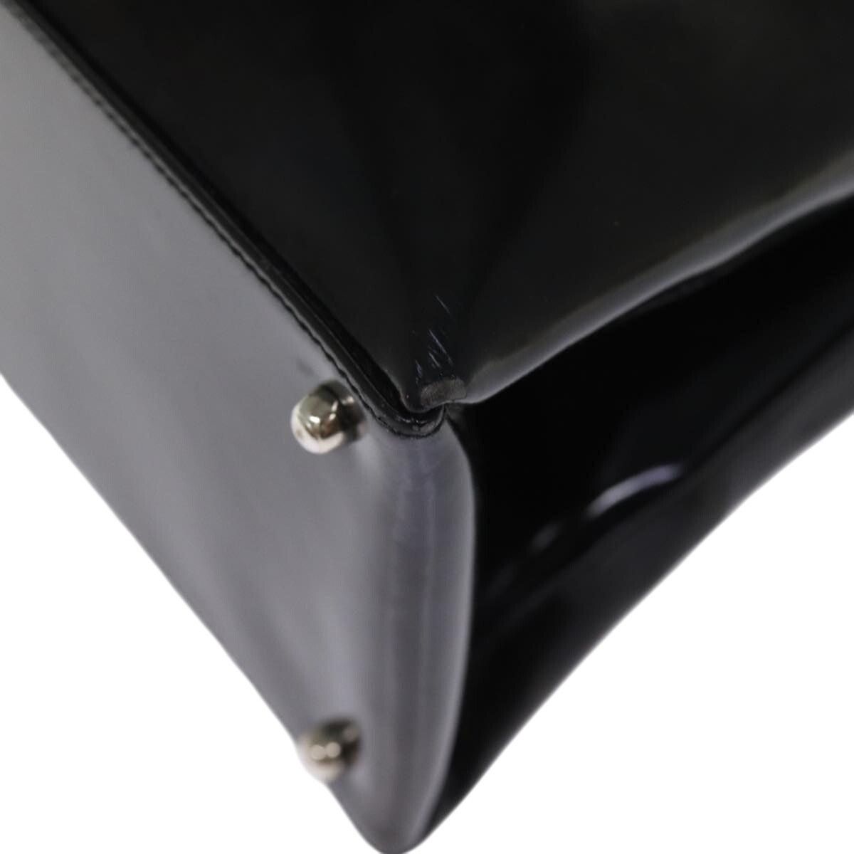 Gucci GUCCI Hand Bag Enamel Black 002 2113 002 2113 Size ONE SIZE - 9 Thumbnail