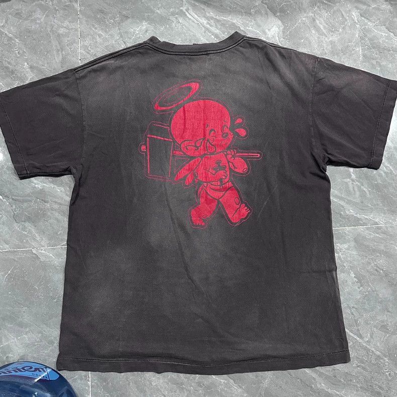 Saint Michael Saint Michael The slogan "Destruction" is washed to make o Size US XL / EU 56 / 4 - 2 Thumbnail