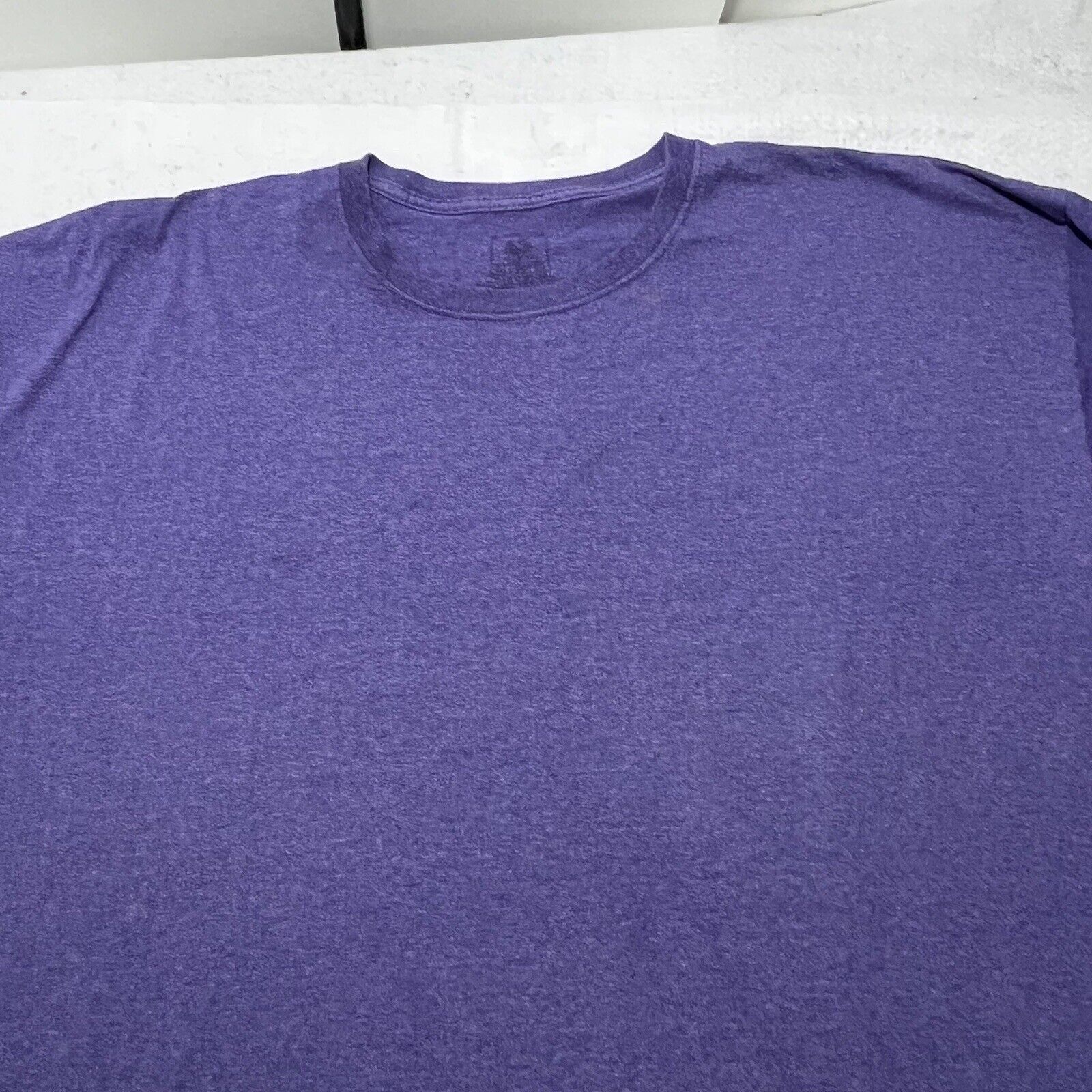 Fruit Of The Loom Fruit Of The Loom 3XL Crewneck Tee Pullover Purple T Shirt Size US XXL / EU 58 / 5 - 2 Thumbnail