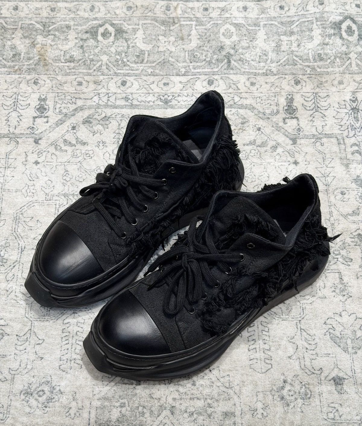 Rick Owens Rick Owens DRKSHDW Tank Sole Thick Bottom Big Converse Size US 10 / EU 43 - 2 Thumbnail