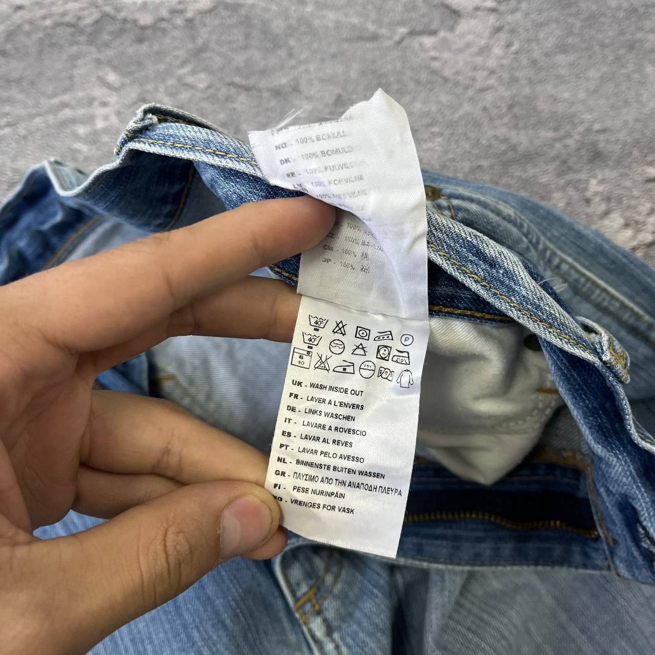 Carhartt Wip Vintage Carhartt Western Pant Blue Size 34x320 Straight Size US 33 - 9 Thumbnail