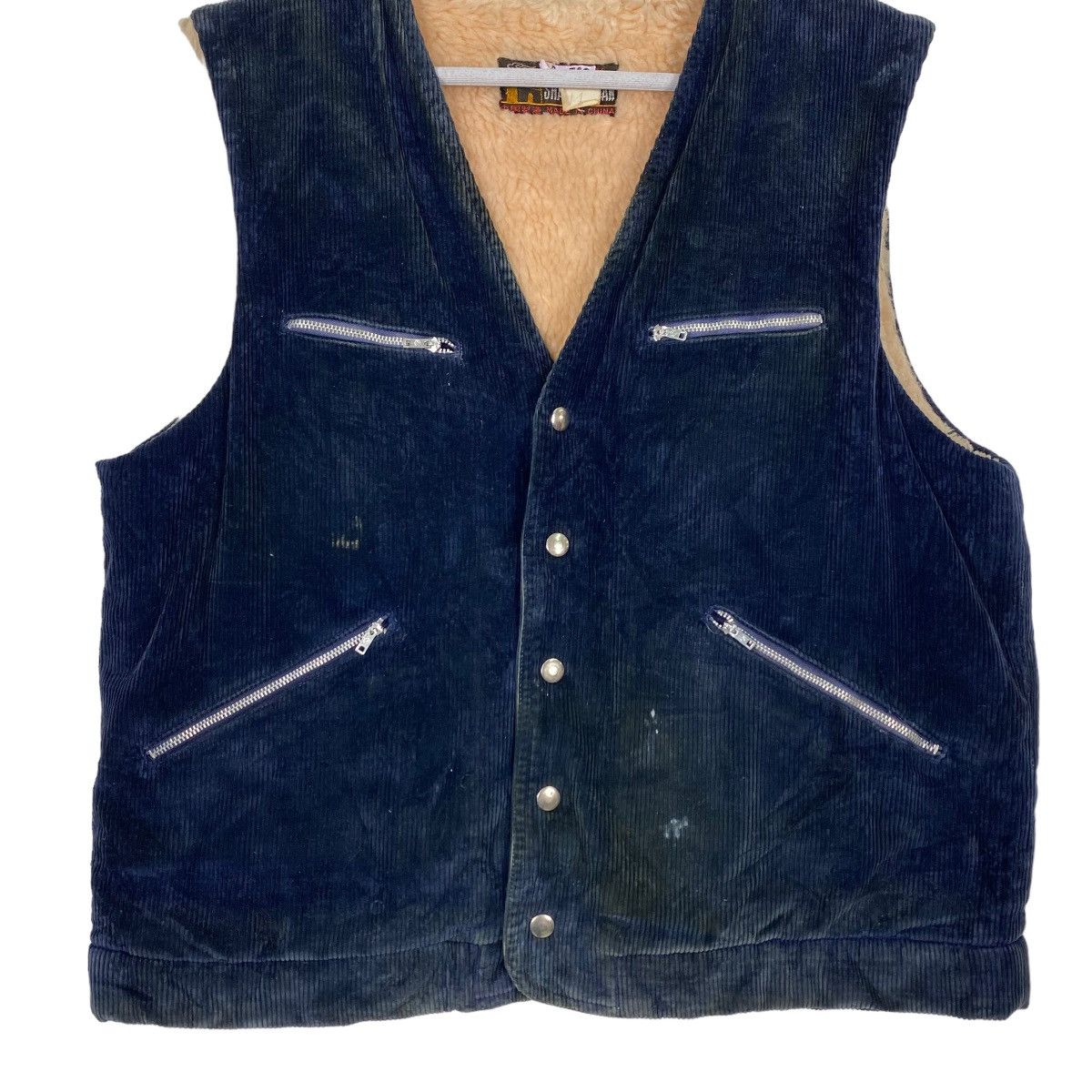 Japanese Brand Shahaiguan Japanase Sherpa Lining Vest Size US M / EU 48-50 / 2 - 4 Thumbnail