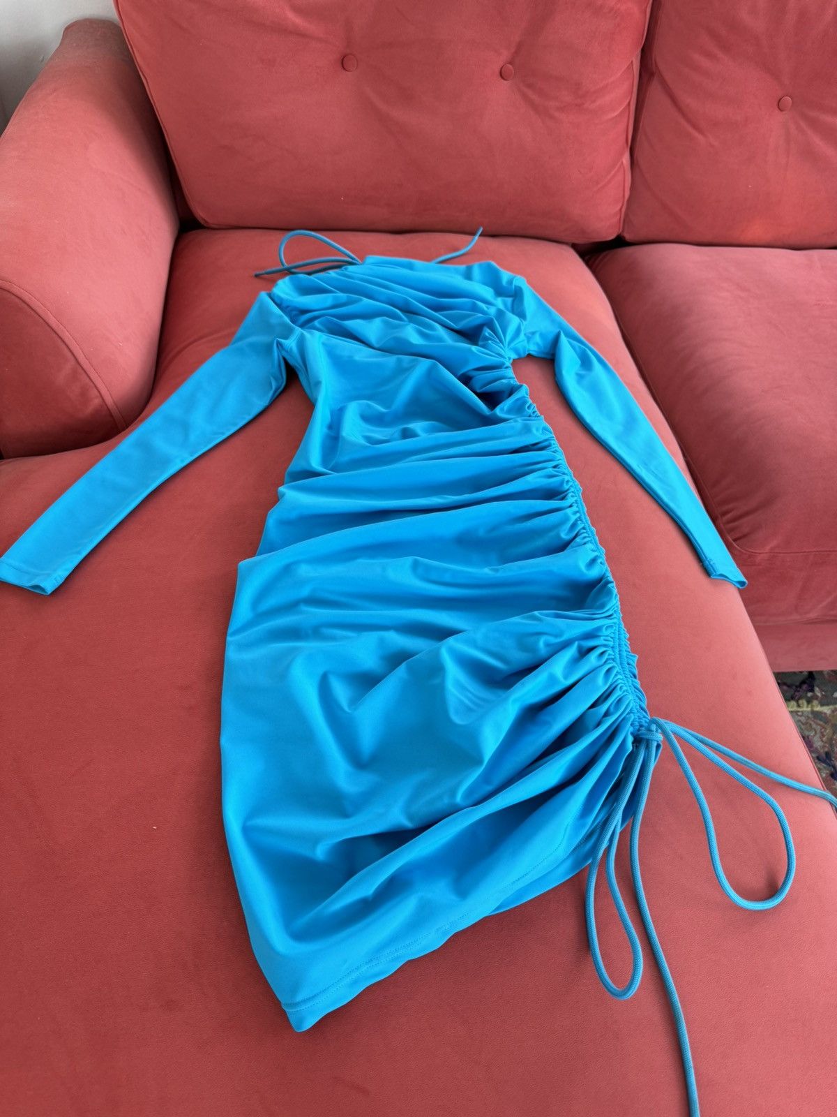 Balenciaga New Balenciaga blue mini dress, size M Size M / US 6-8 / IT 42-44 - 11 Thumbnail