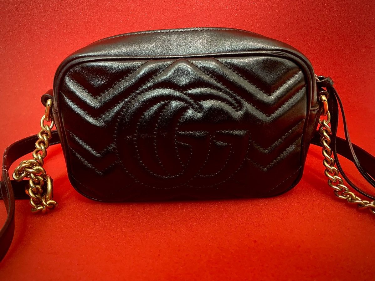 Gucci GUCCI GG MARMONT SMALL CAMERA BAG Size ONE SIZE - 2 Thumbnail