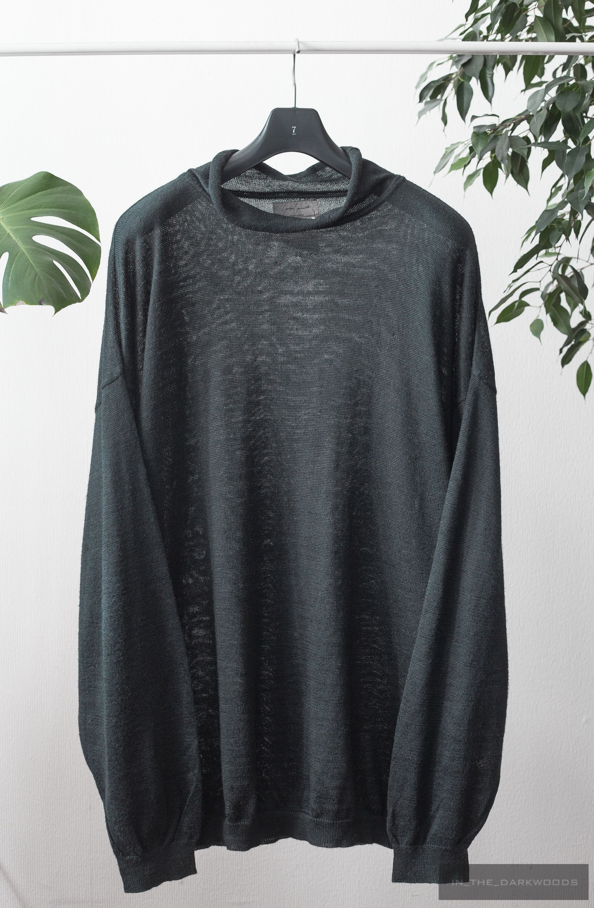 Yohji Yamamoto oversized fit ramie/silk knit Size US L / EU 52-54 / 3 - 1 Thumbnail