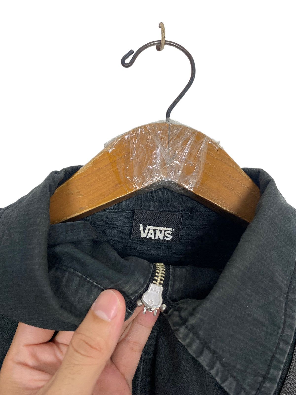 Vans Rare‼️ Vans Embroidery Spell Out Zipper Jacket Size US S / EU 44-46 / 1 - 7 Thumbnail