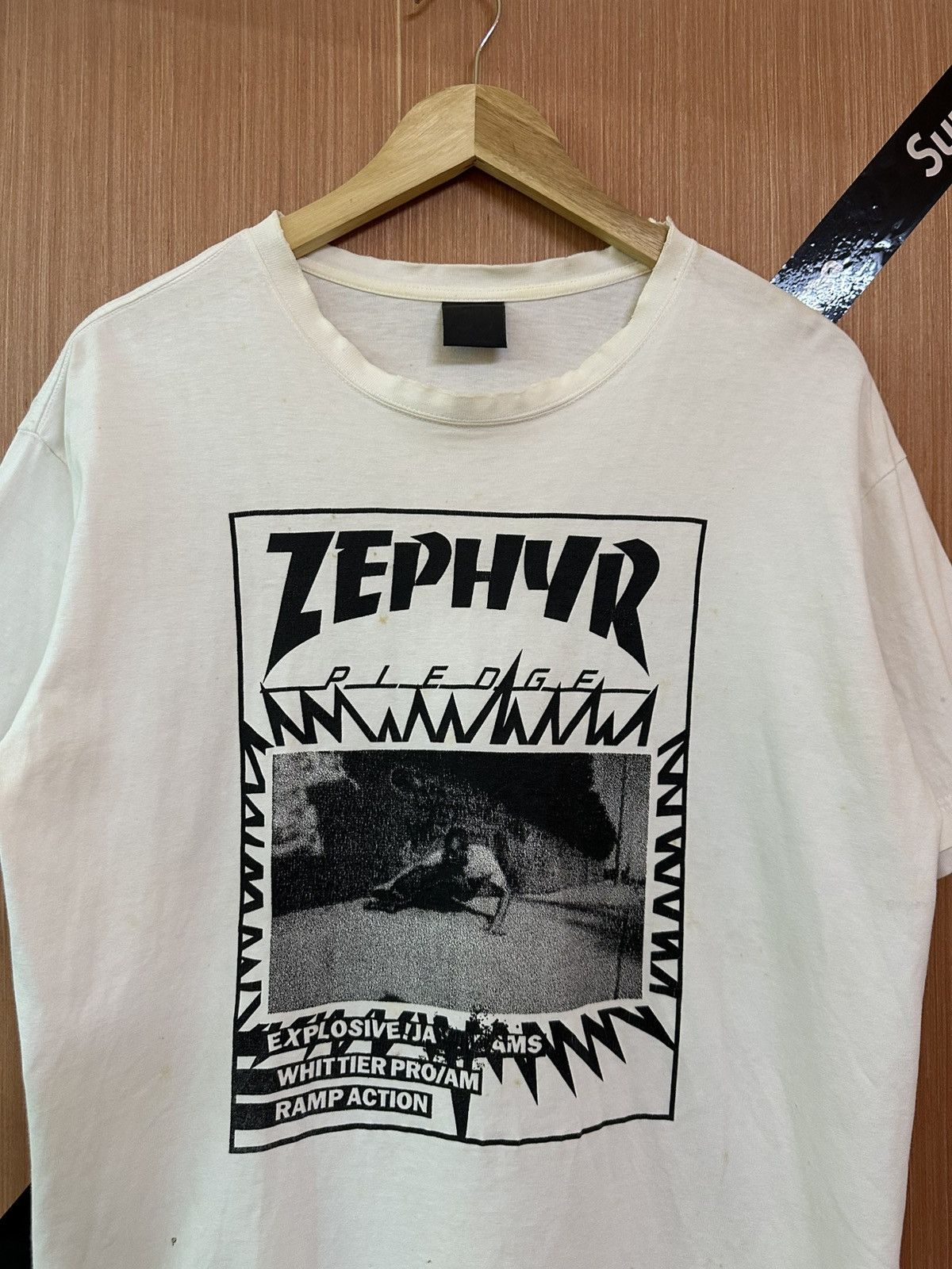 Zephyr Vintage Zephyr Skateboard " Jay Adams " August 1982 Poster T Size US L / EU 52-54 / 3 - 3 Thumbnail