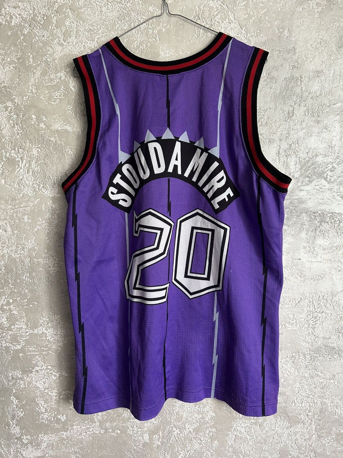 Champion Damon Stoudamire #20 Toronto Raptors NBA Champion Jersey Size US XL / EU 56 / 4 - 7 Thumbnail