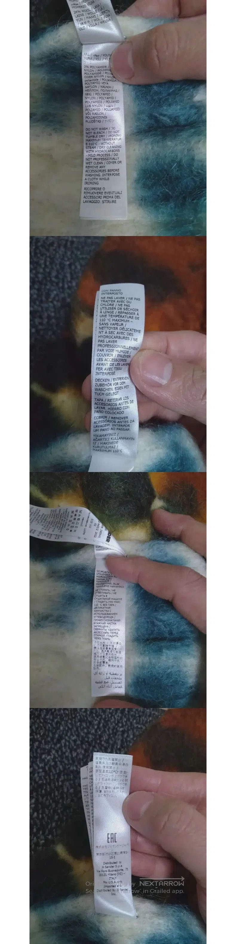 Jil Sander Jil Sander Cashmere blend scarf Size ONE SIZE - 6 Thumbnail