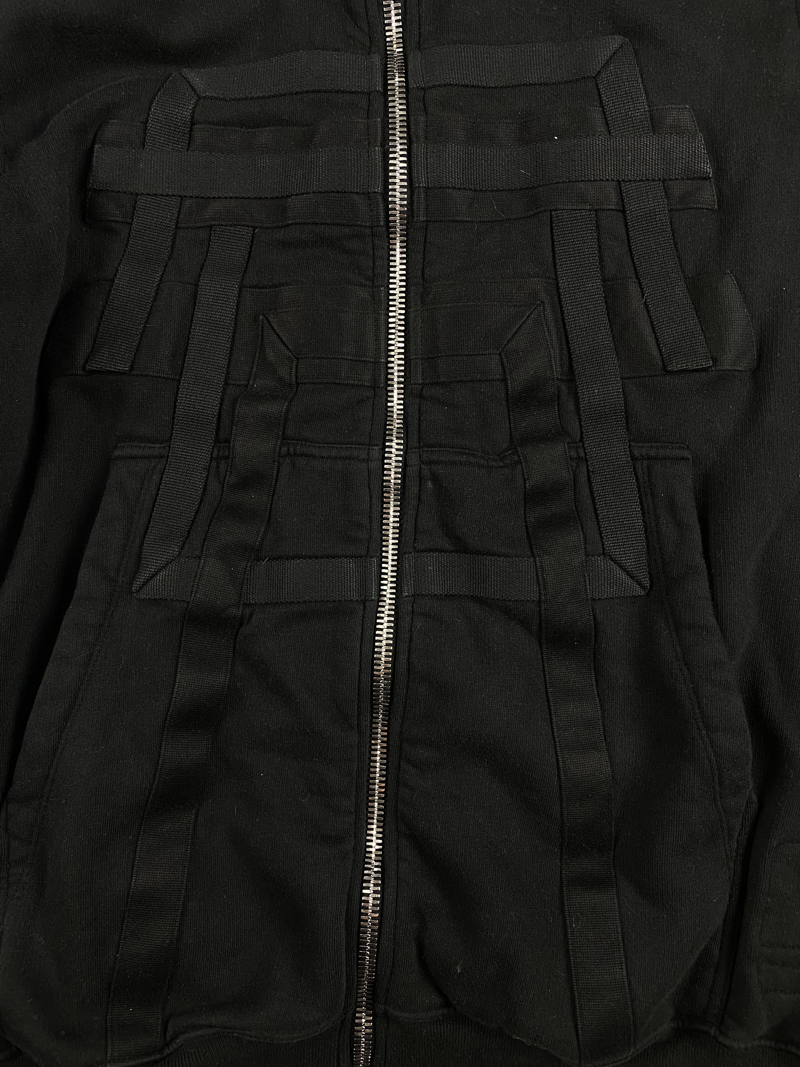 Rick Owens Drkshdw DRKSHDW Geometric Jogging Zip Jacket Size US S / EU 44-46 / 1 - 3 Thumbnail